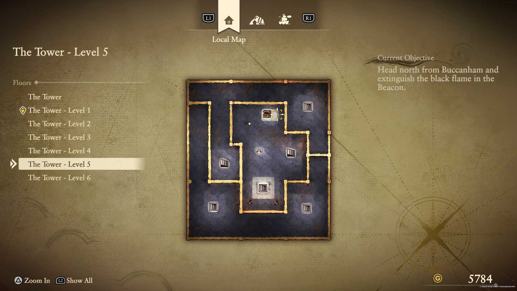 The fragment in The Tower in DQ7 Reimagined.