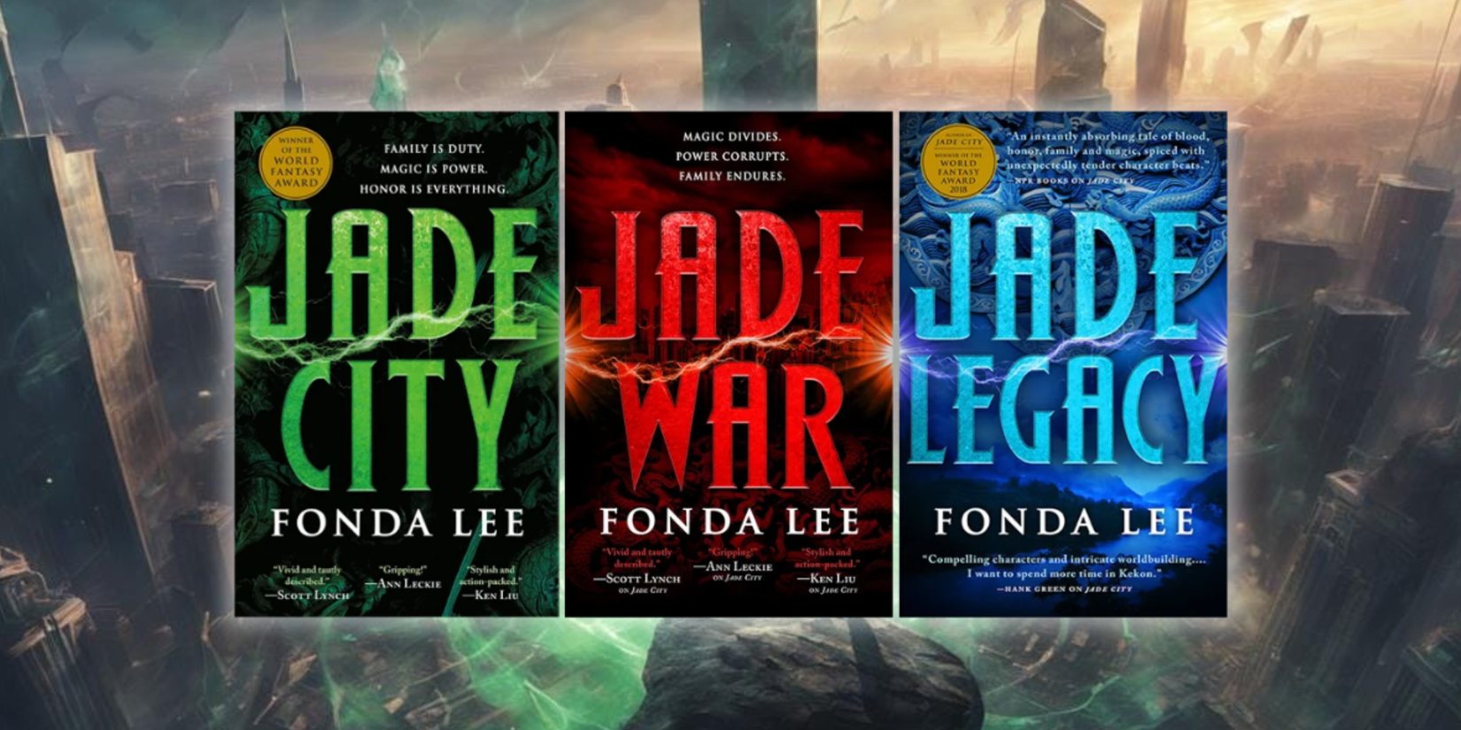 The Green Bone Saga by Fonda Lee books featured image
