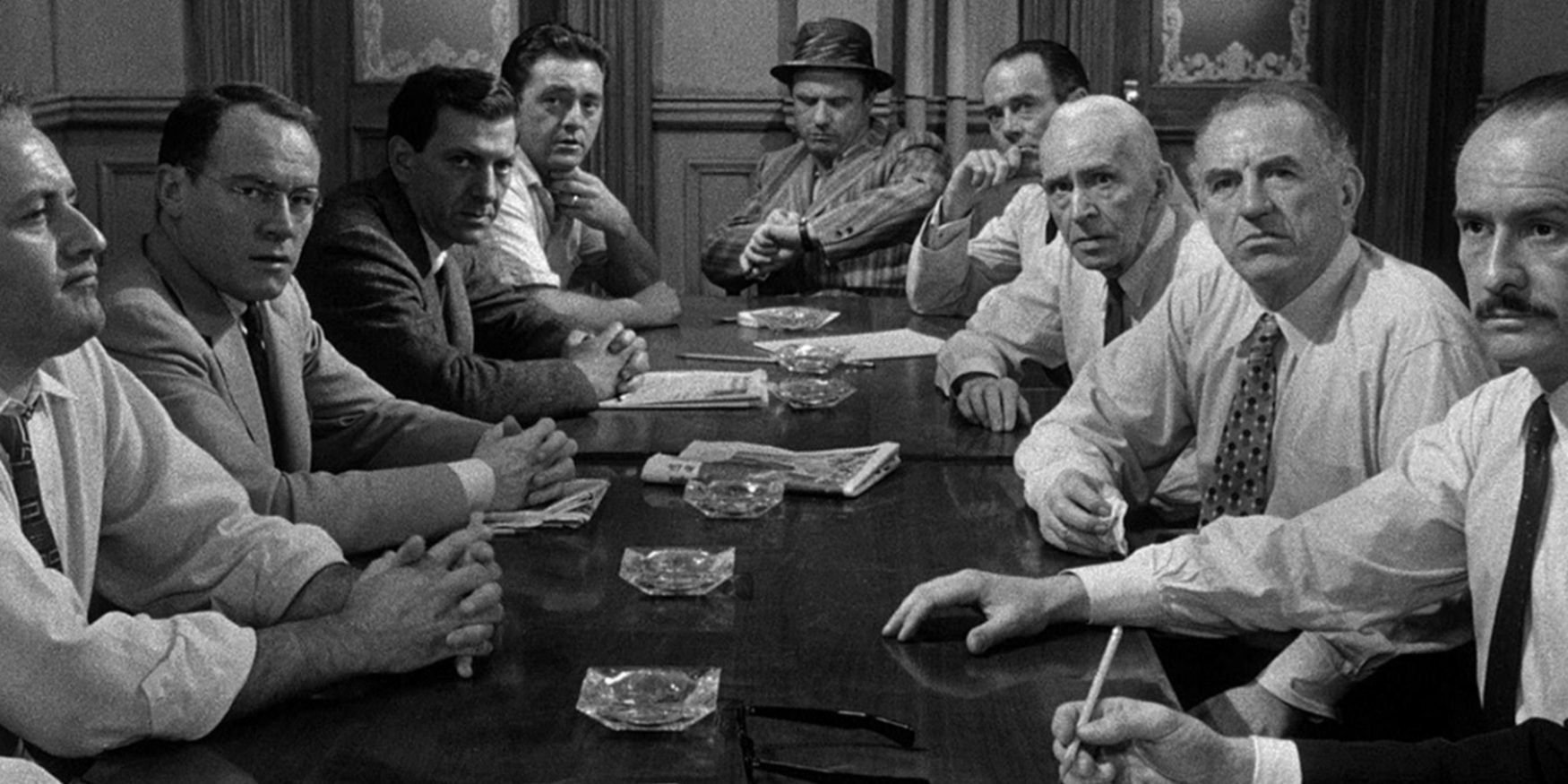 Os jurados em 12 Angry Men