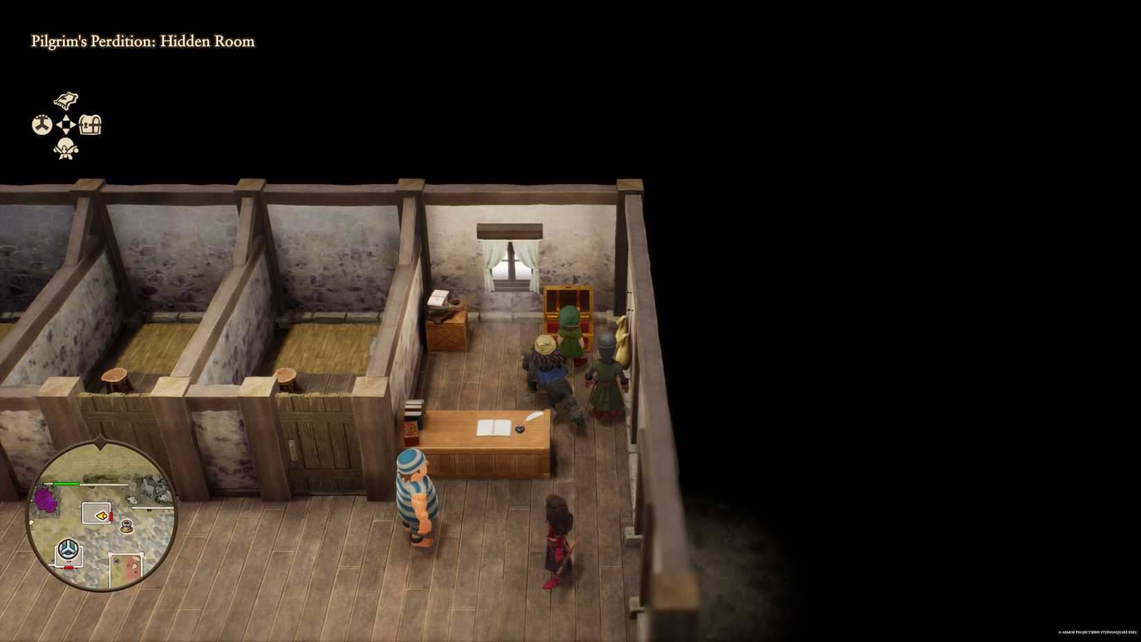 The location of the Thief's Key in Dragon Quest 7 Reimagined.
