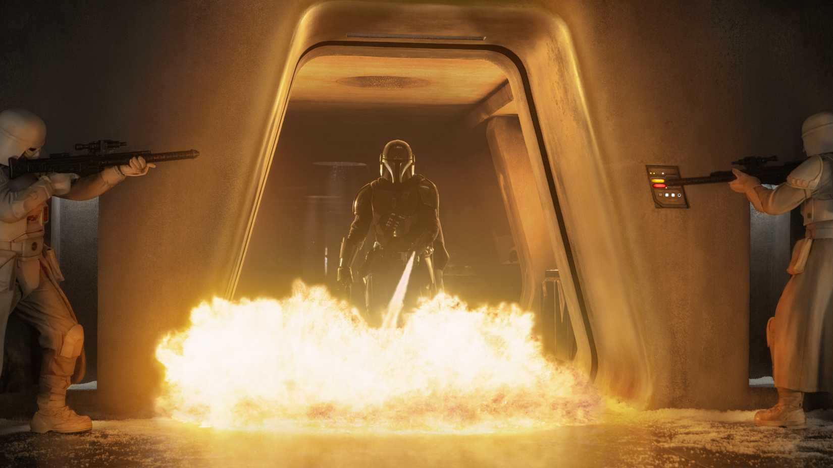 The Mandalorian and Grogu Exclusive Still for ScreenRant