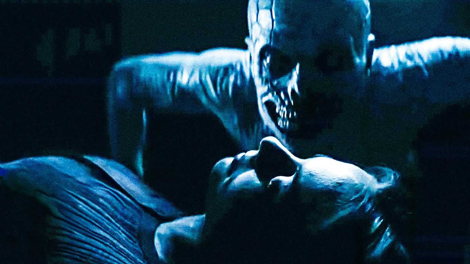 the mimic sitting close to willa holland s rebecca as she s unconscious in the mortuary assistant