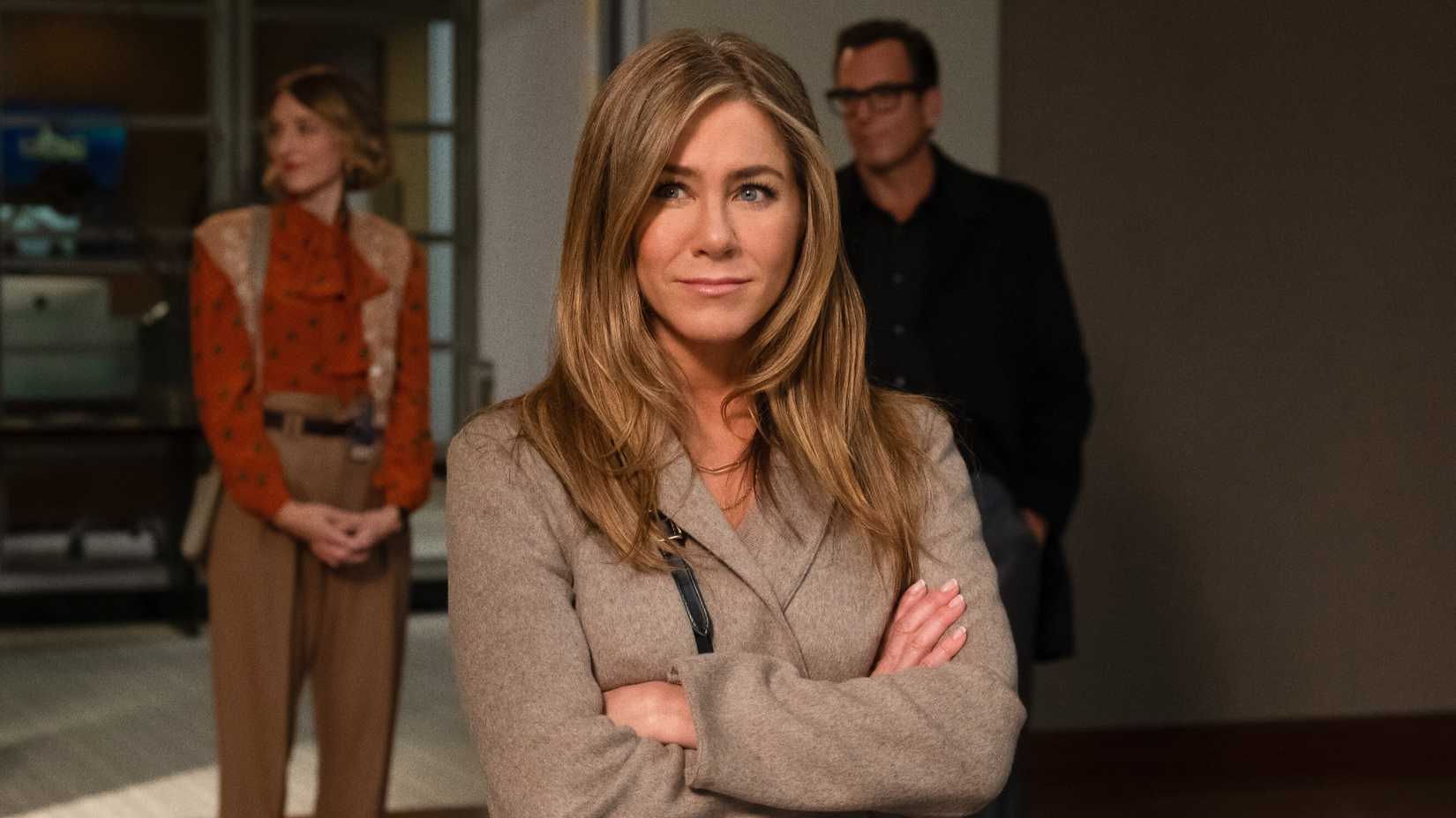 Jennifer Aniston in der Apple TV-Serie „The Morning Show“.