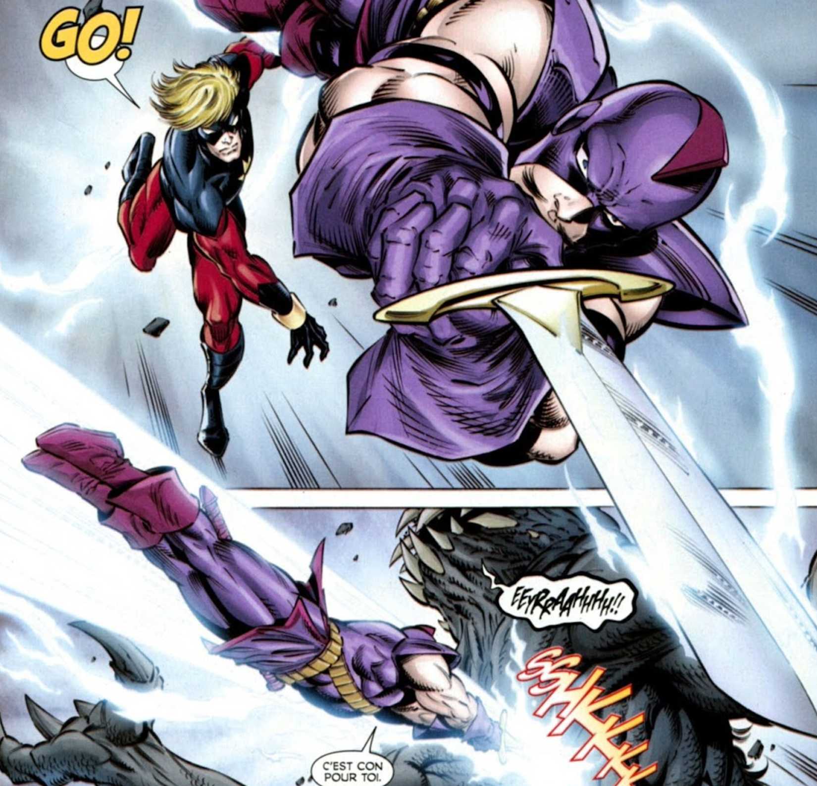 der ursprüngliche Schwertkämpfer der Rächer