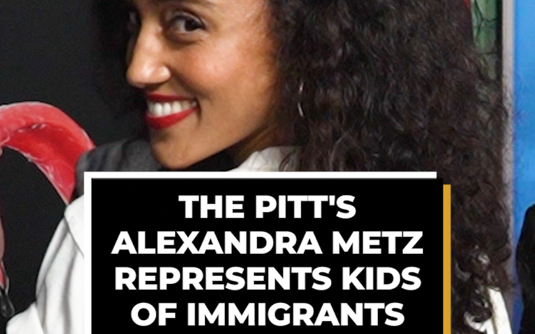The Pitt's Alexandra Metz Represents Kids Of Immigrants On The GOAT Red ...