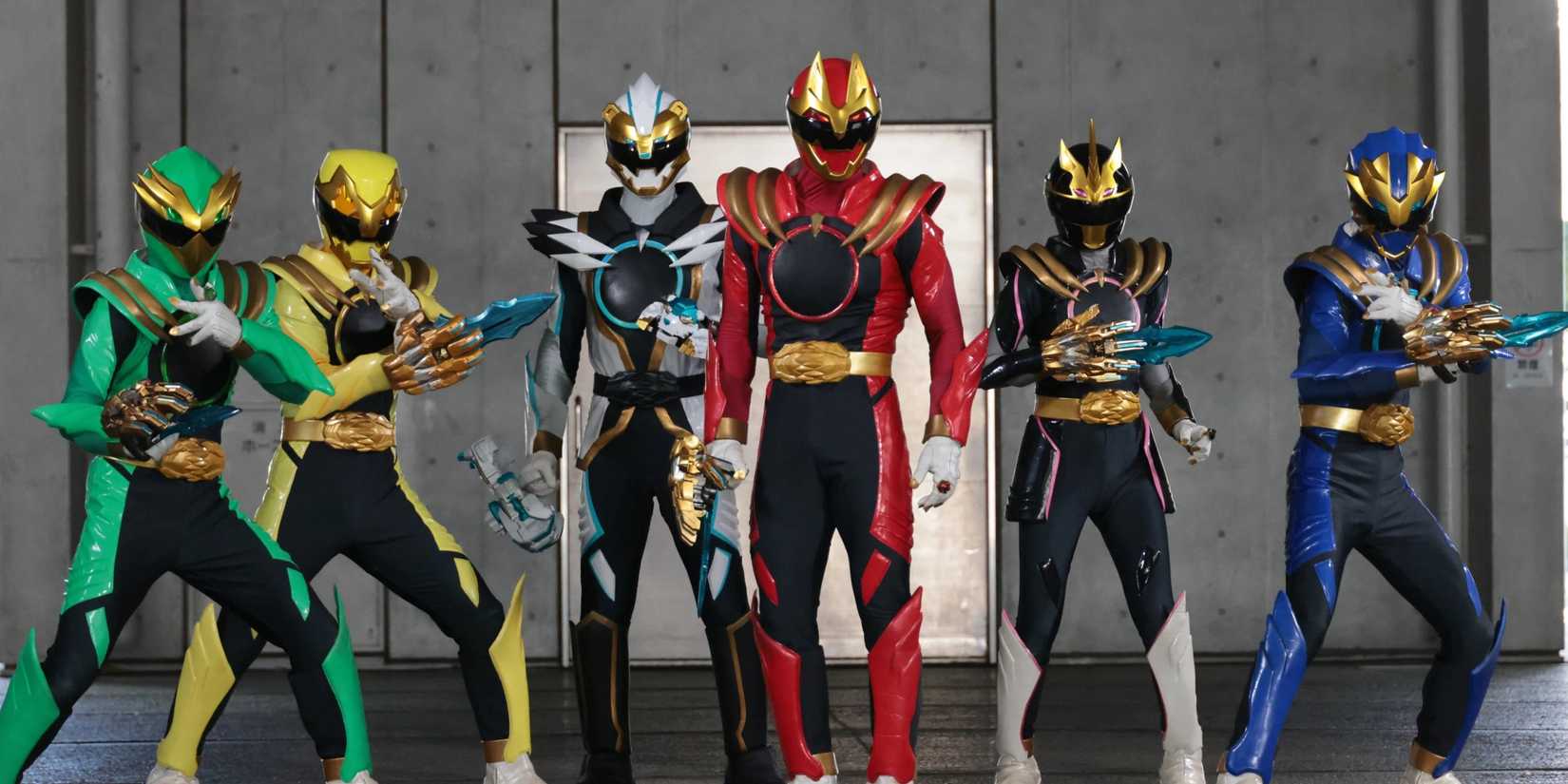 Das Ranger-Team in Sentai Gozyuger Nr. 1