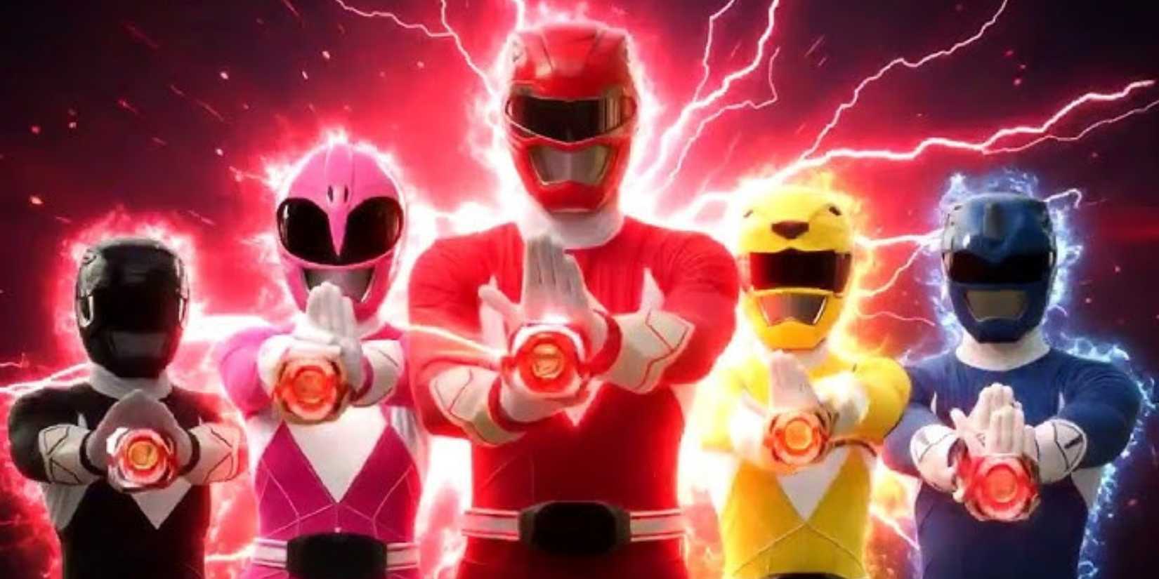 Os Rangers no trailer de Power Rangers Ninja Kidz