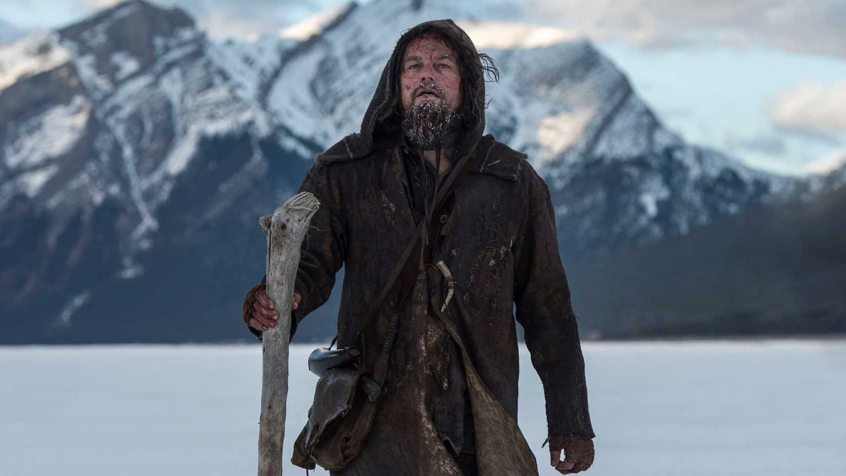 Leonardo DiCaprio como Hugh Glass em O Regresso