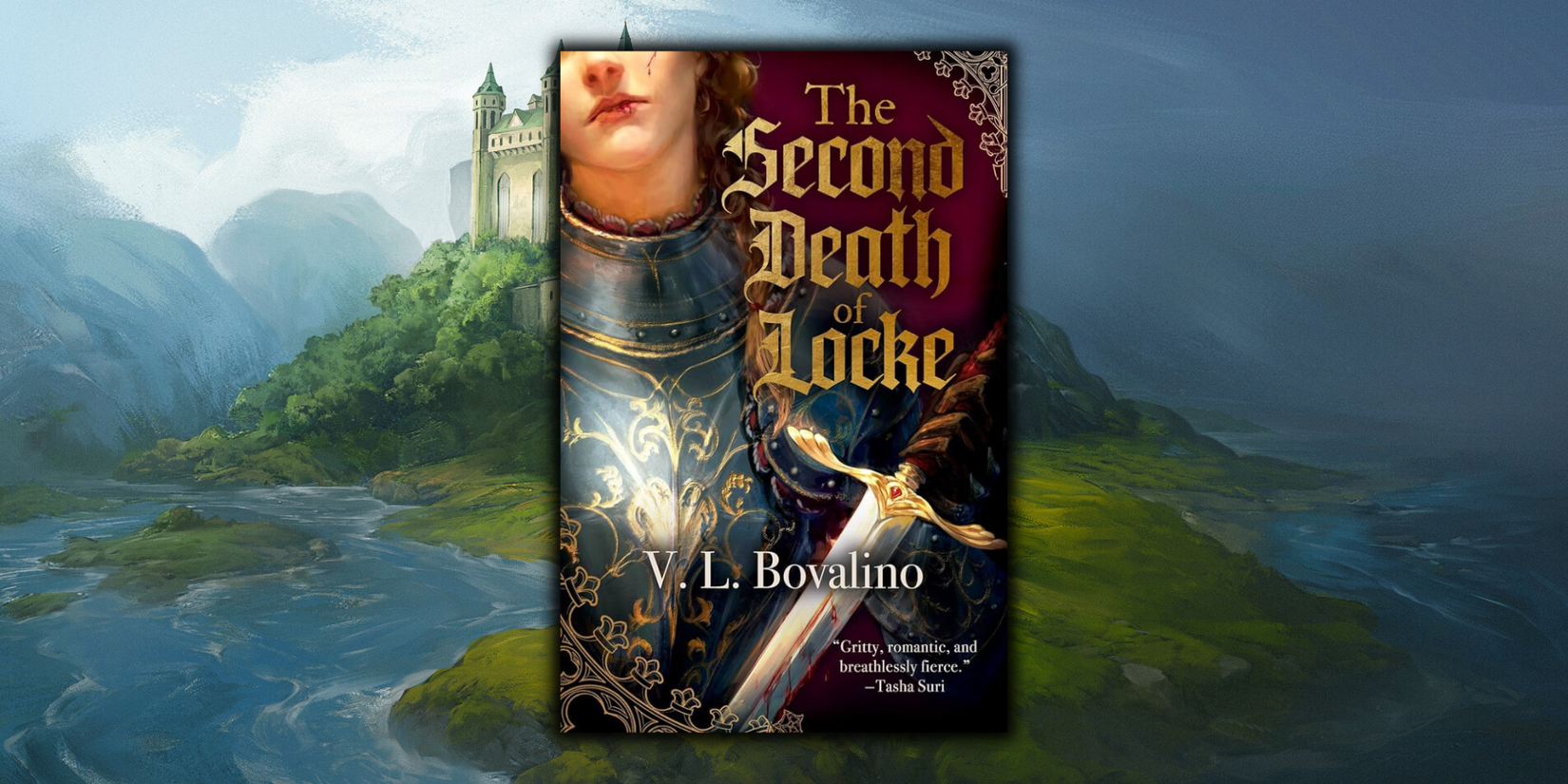 The Second Death of Locke by V. L. Bovalino books custom image
