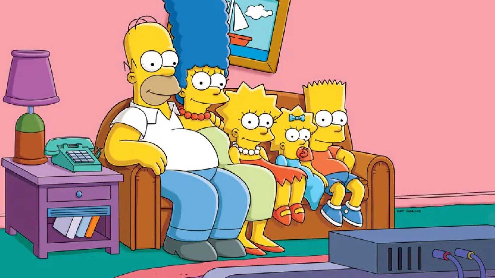 Top 10 Universally Regarded Best TV Shows of All Time 3 the simpsons sat on their couch
