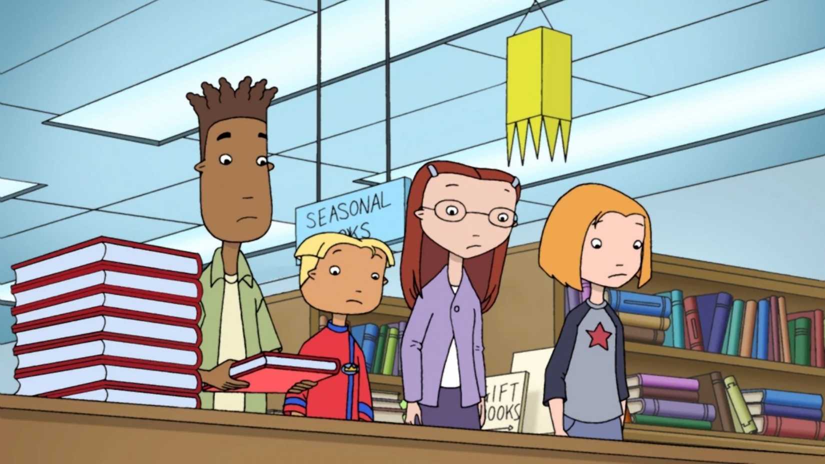 10 Underrated Gems From The Past 7 The kids look sad at a bookstore counter in The Weekenders
