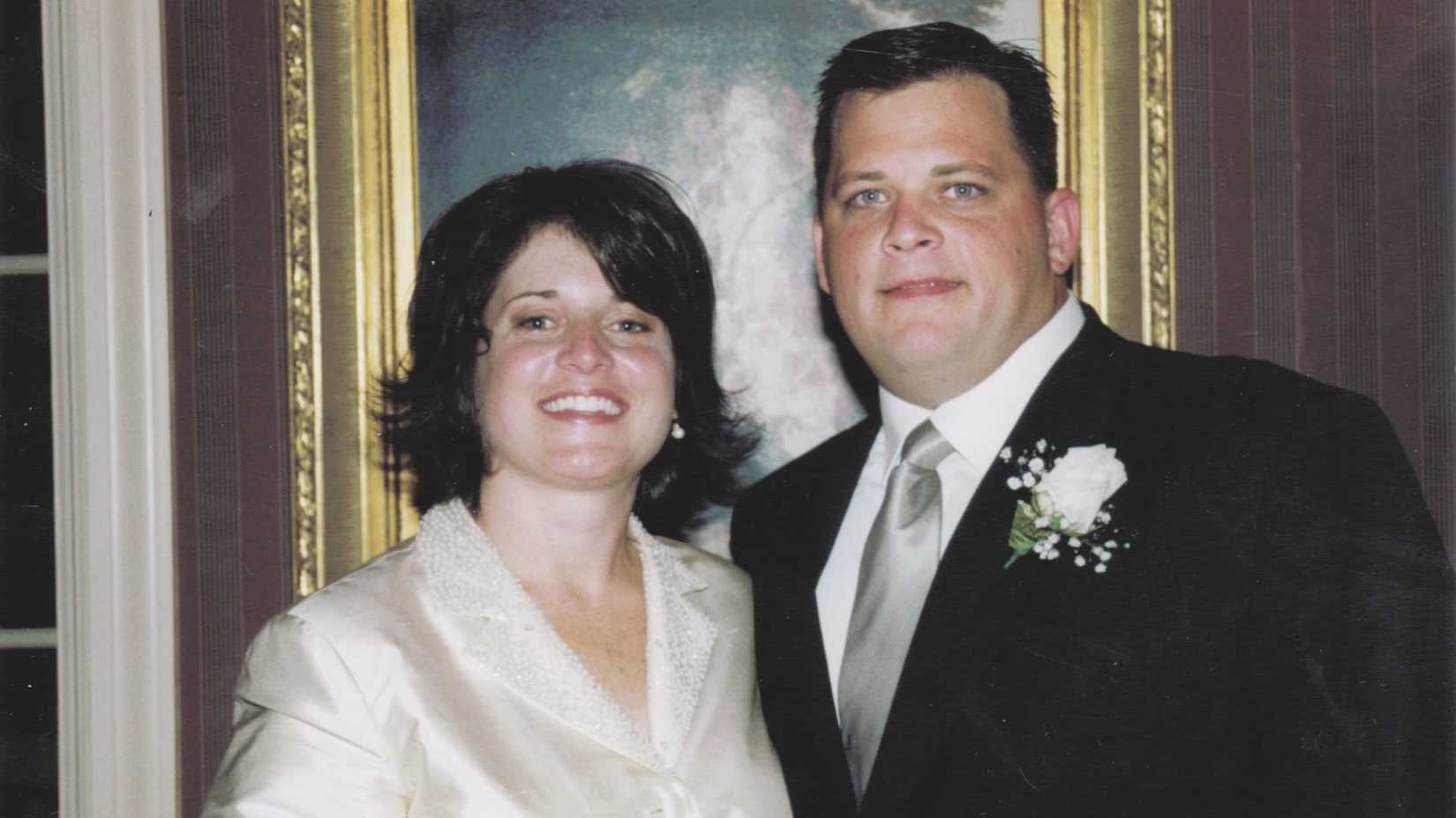 Foto de Diane Schuler e seu marido.