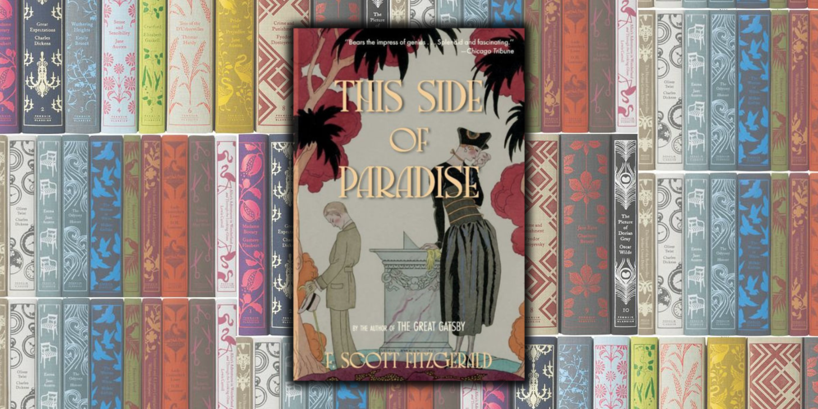 Книга "This Side of Paradise" Ф. Скотта Фицджеральда - Кастомное изображение (1)