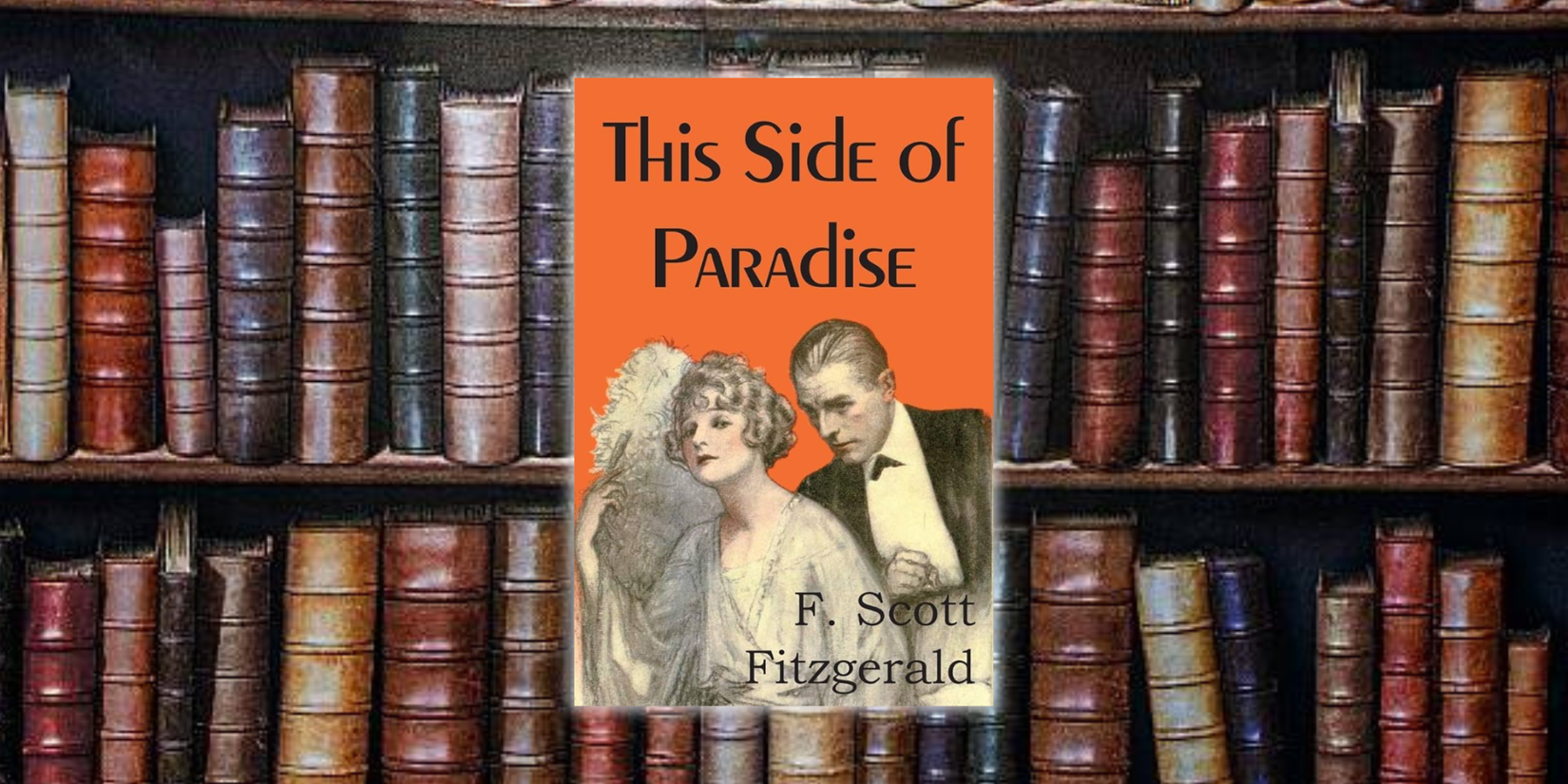 Buch „This Side of Paradise“ von F. Scott Fitzgerald – Books Custom Image