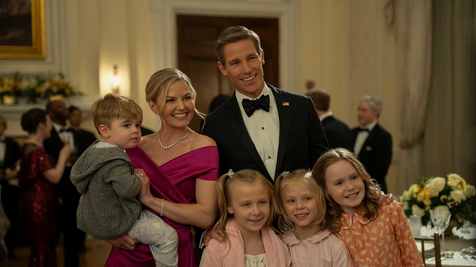 Der Präsident und seine Familie in Staffel 3 von The Night Agent