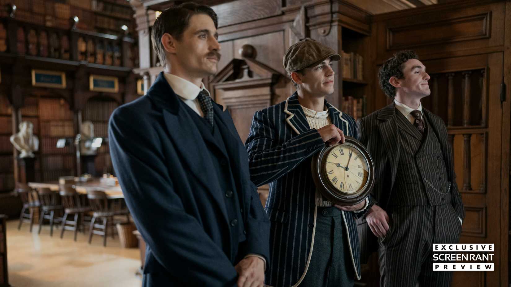 Young Sherlock: James Moriarty, Sherlock Holmes e Mycroft Holmes