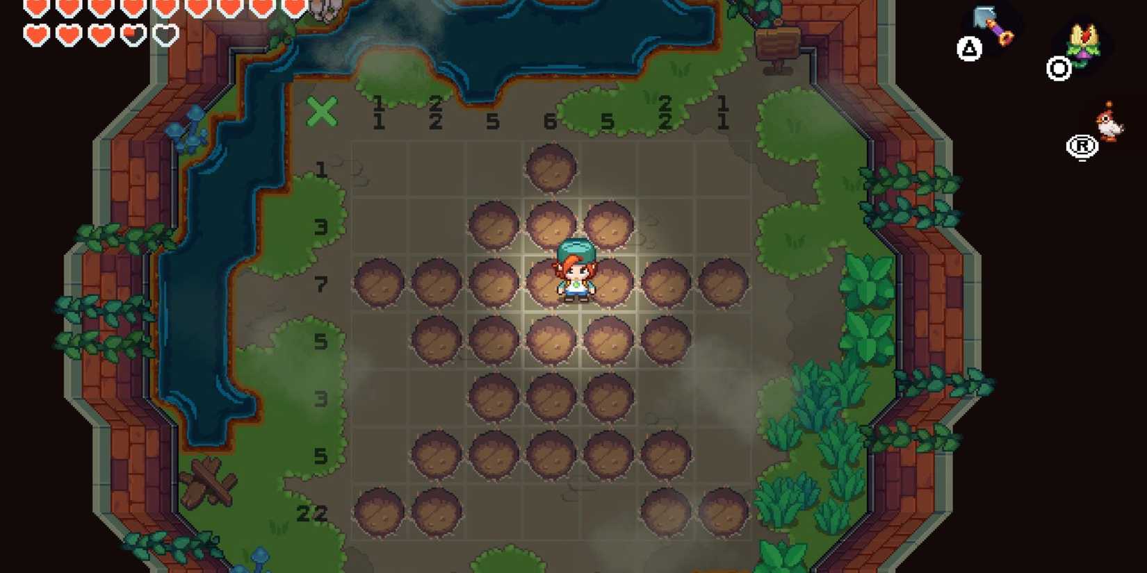 Головоломка четвертого уровня "Under The Island game Cursed Chicken Coop"