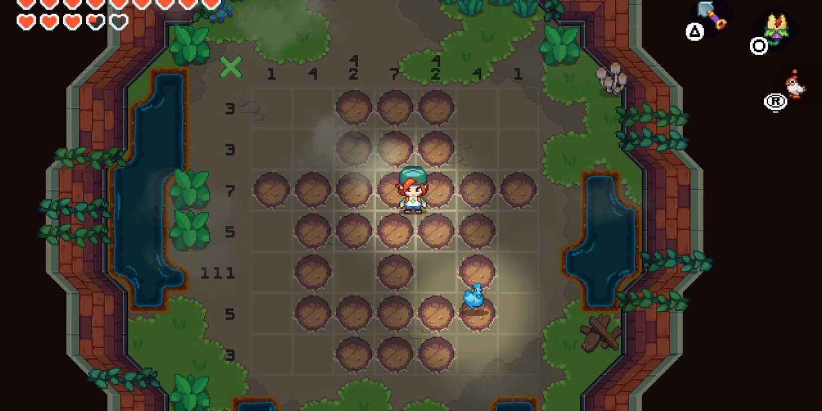 Третья головоломка в игре Under The Island, "Cursed Chicken Coop"