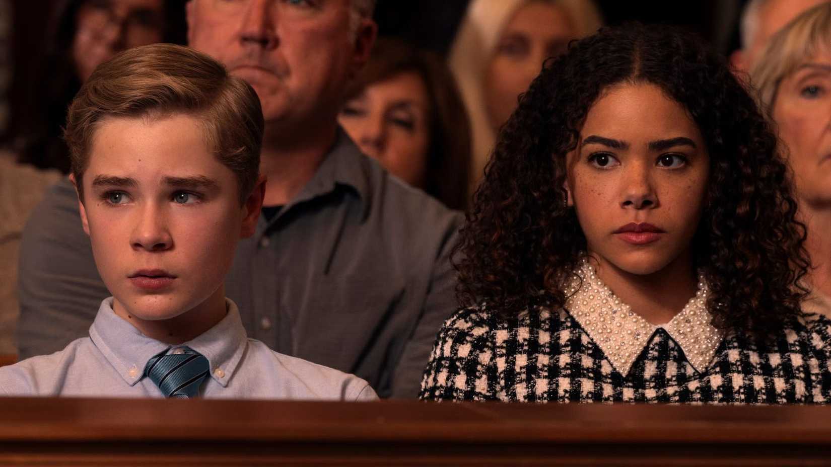 Austin und Ginny sehen ernst aus