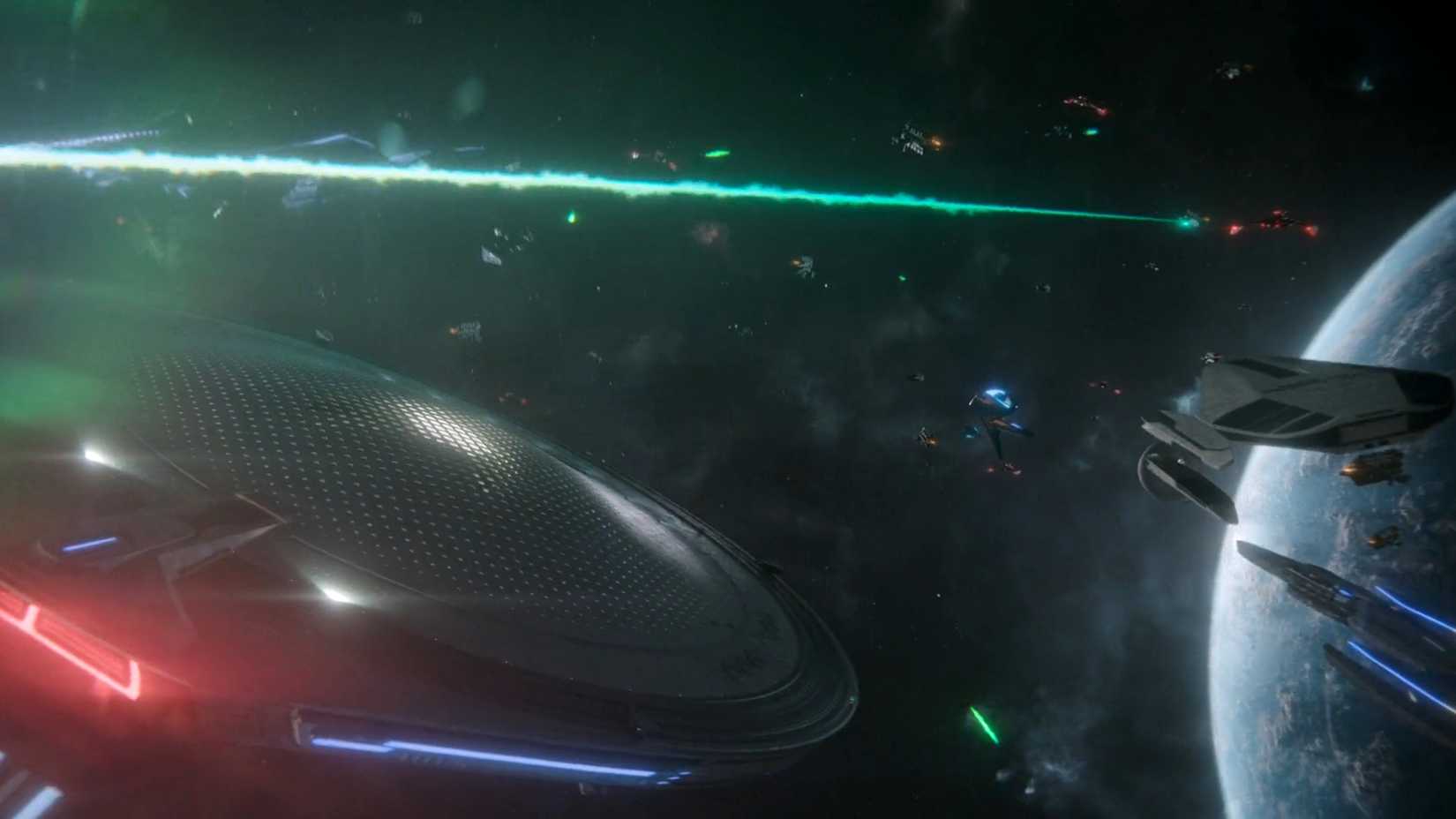 USS Riker and Starfleet armada-1