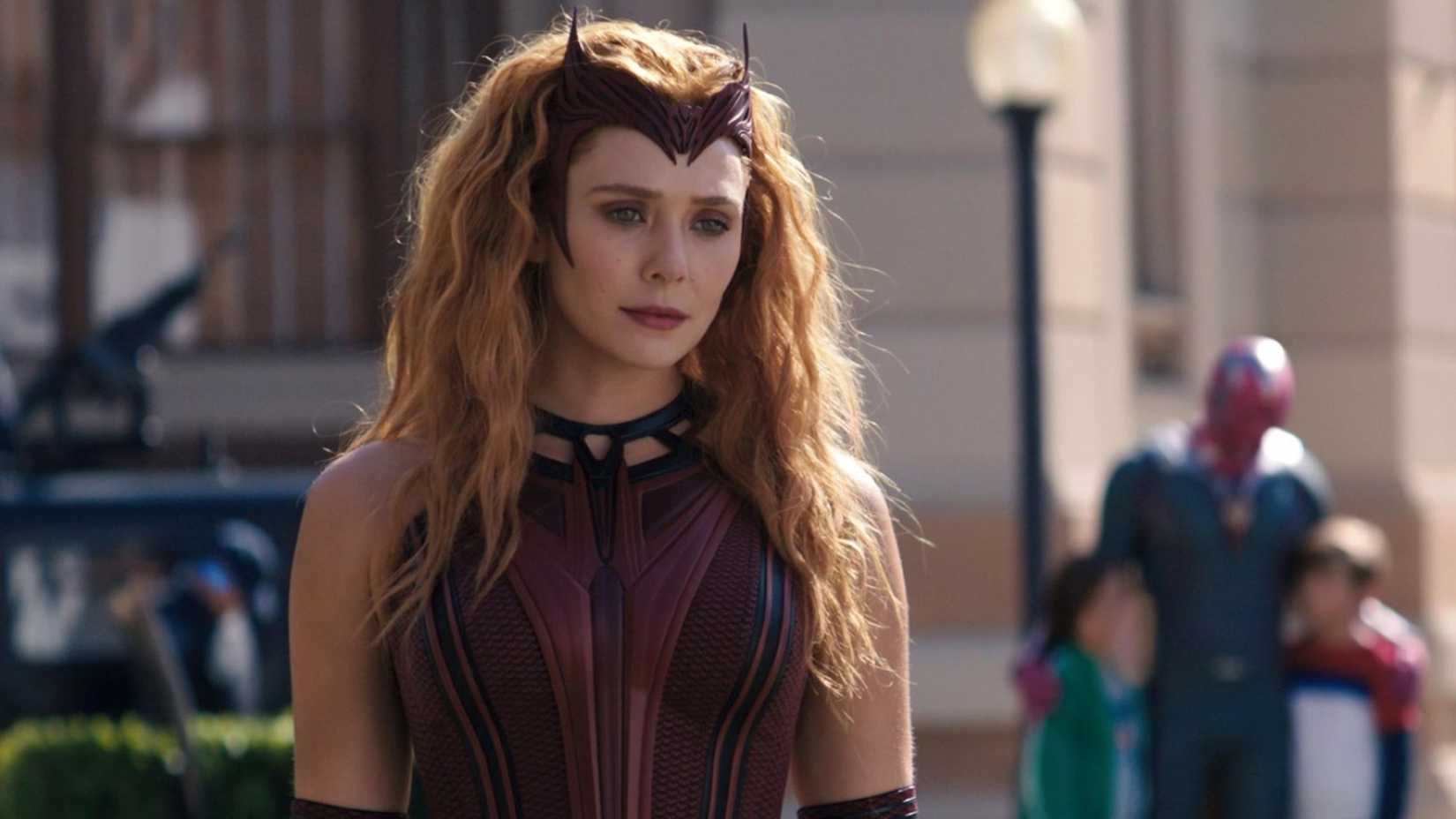 Elizabeth Olsen em WandaVision.