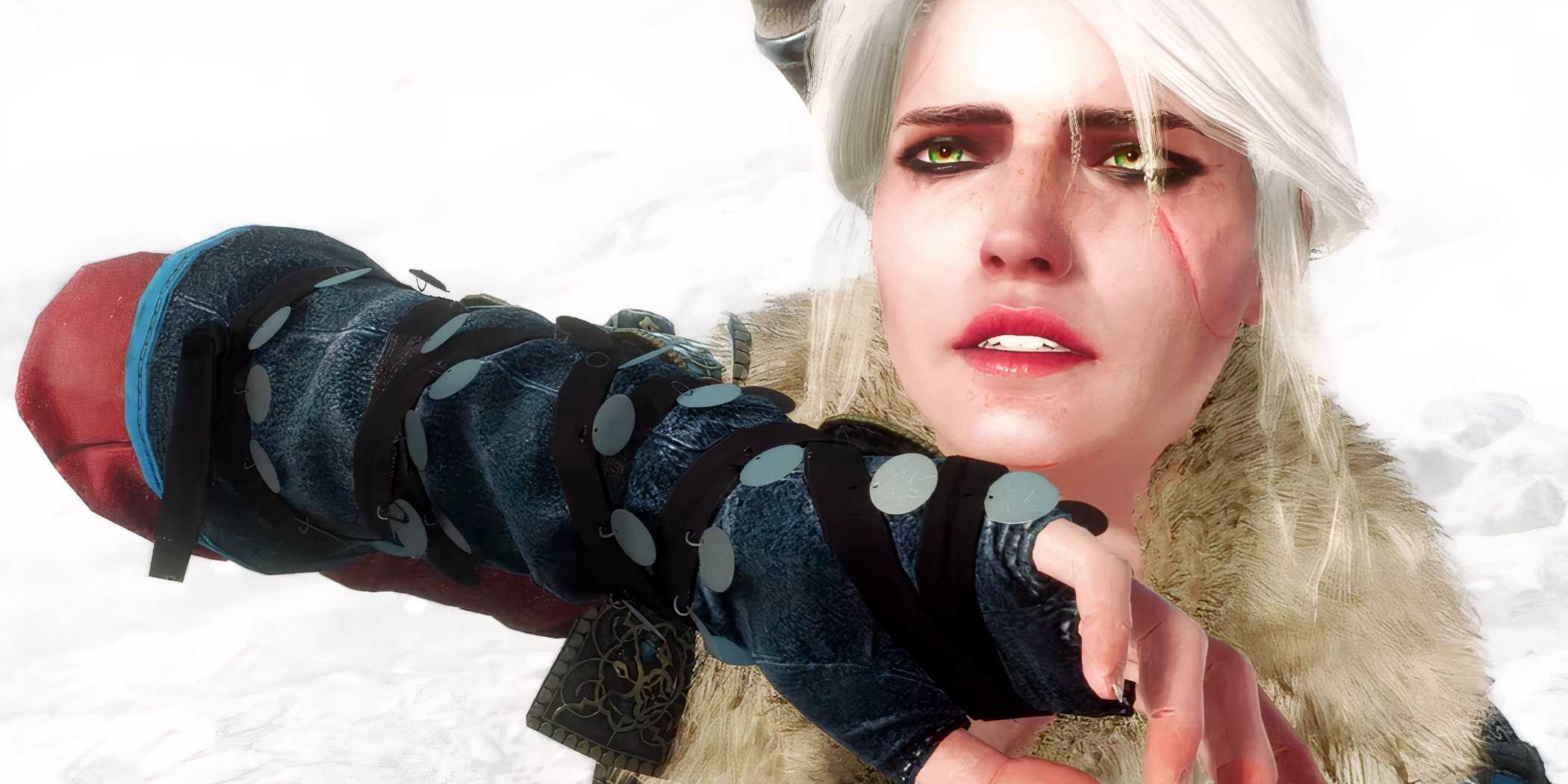 Witcher 3 Ciri in the snow