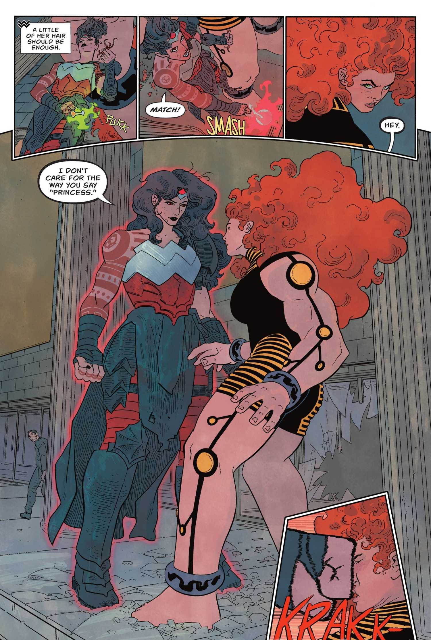 Wonder Woman Faces Giganta in Absolute Wonder Woman #17