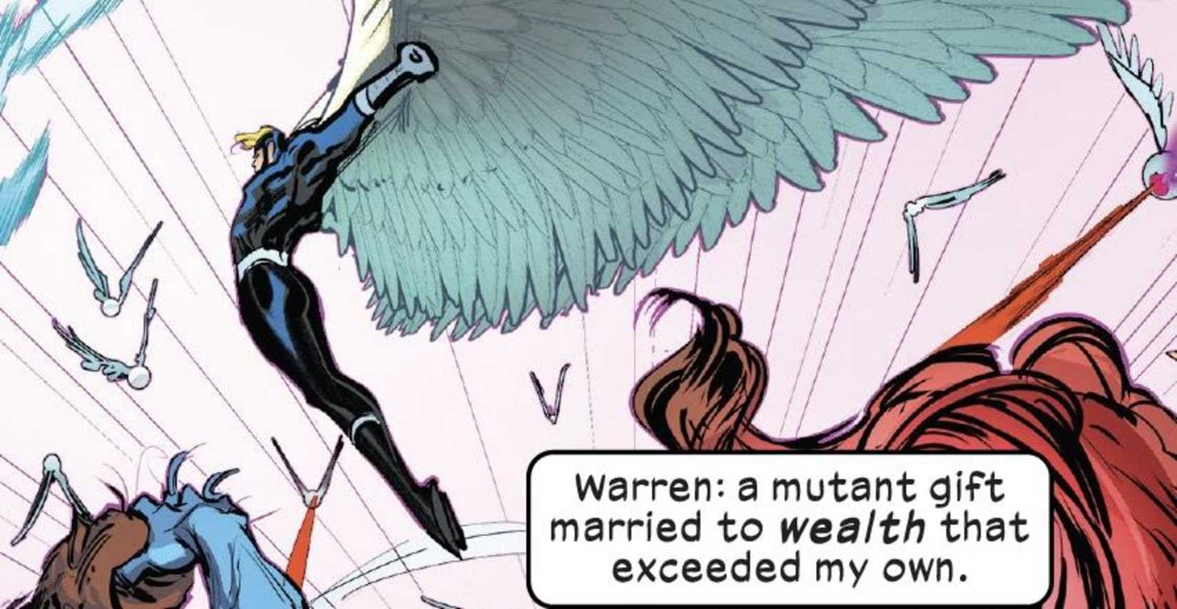 x-men's angel wealtheir than xavier