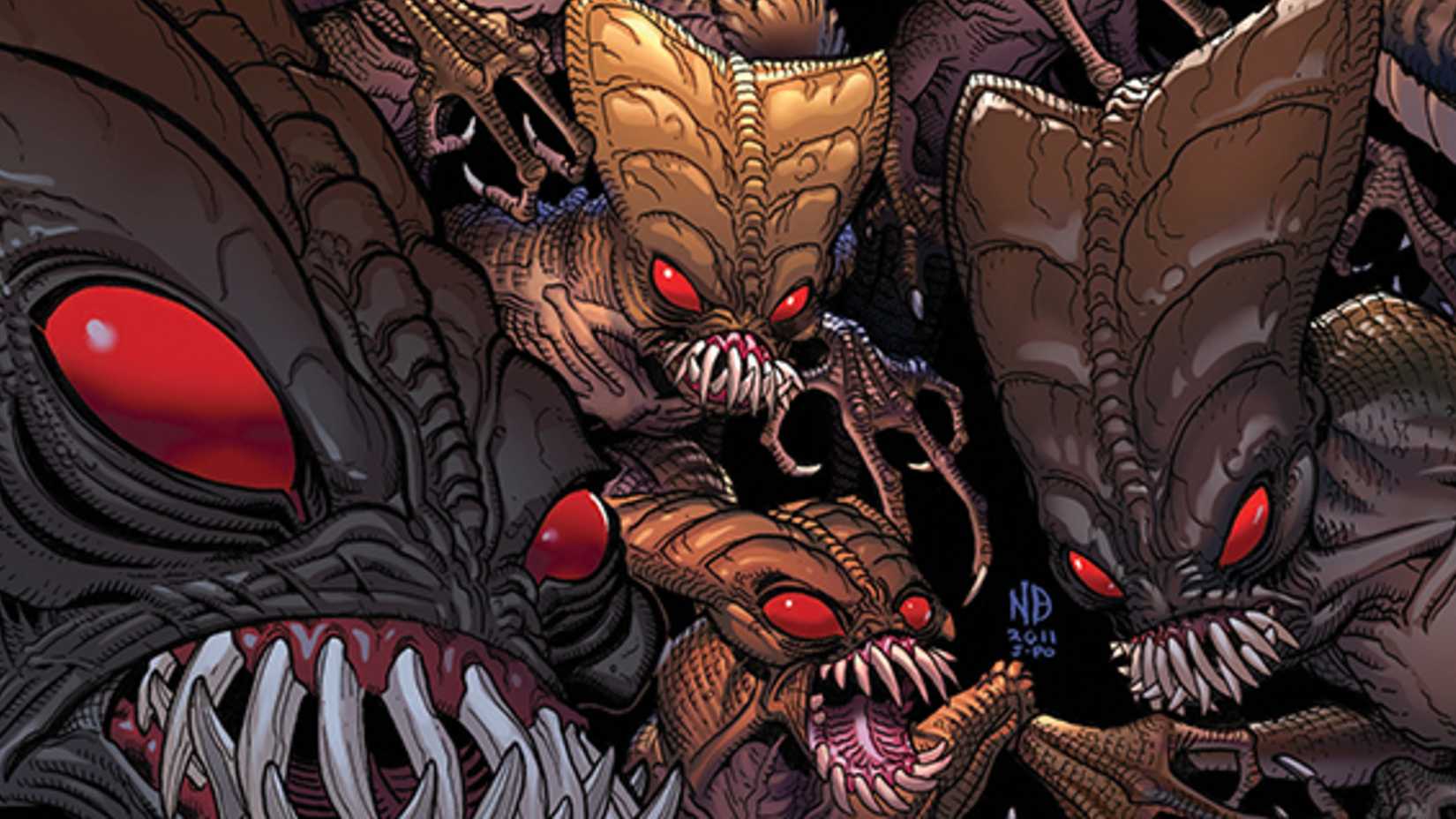 x-men's brood aliens