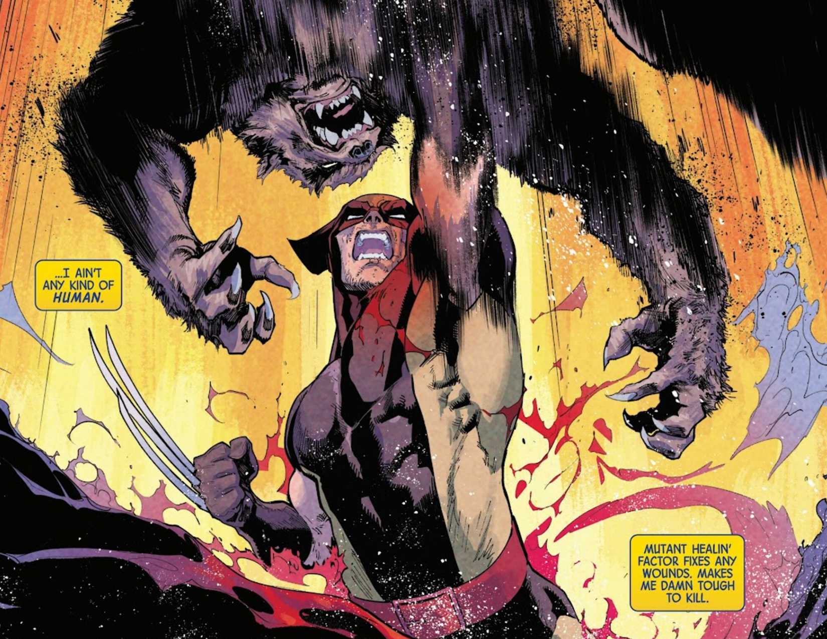 x-men's wolverine vs werewolf by night 2