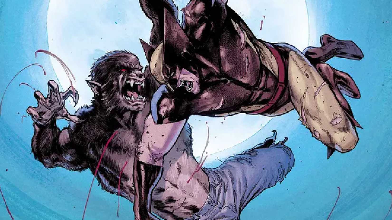 x-men's wolverine vs werewolf by night 3-1