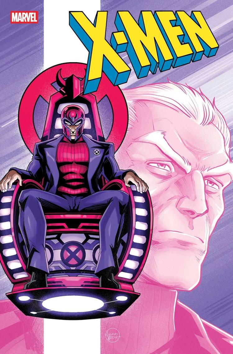 X-Men Marvel Comic - New Magneto and Professor X design