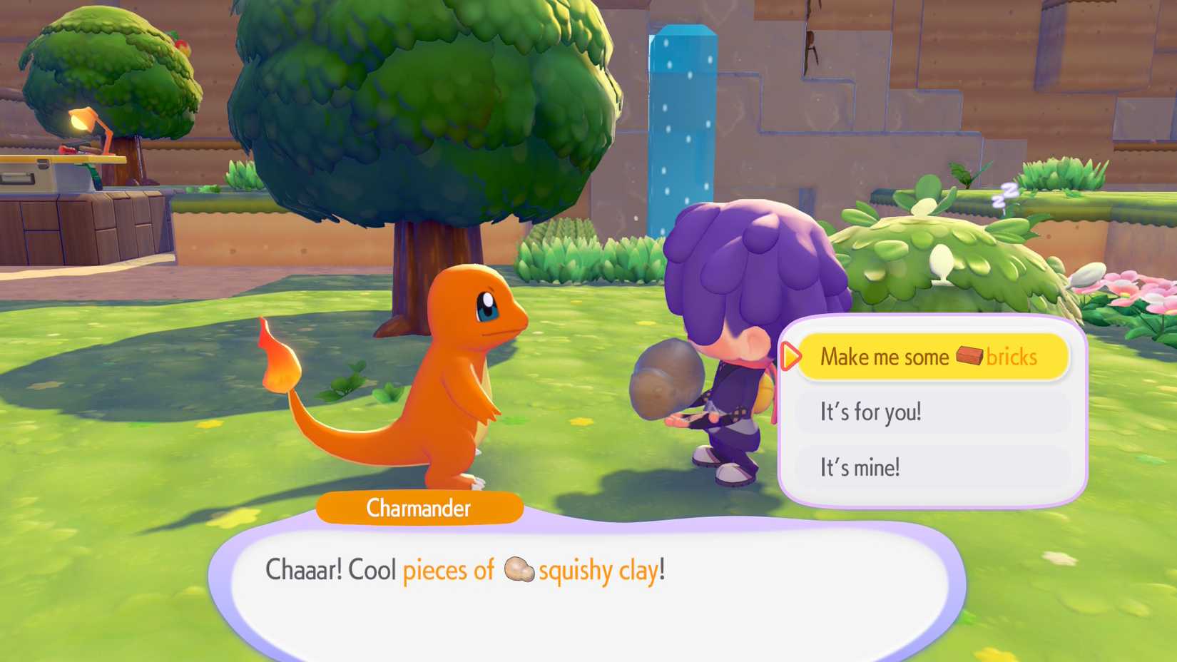 Pokèmon Pokopia make some bricks