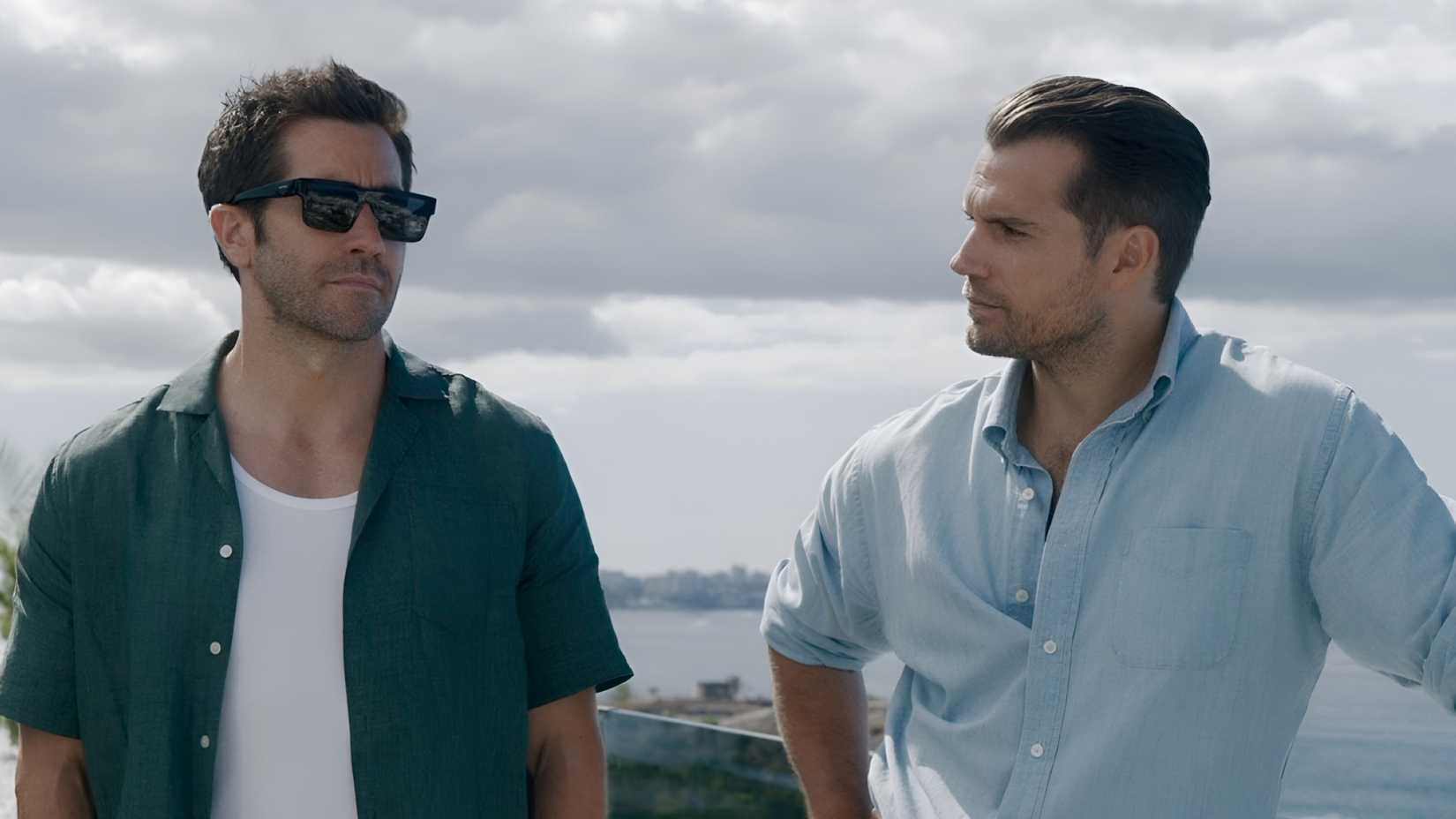 Jake Gyllenhaal e Henry Cavill em In The Grey