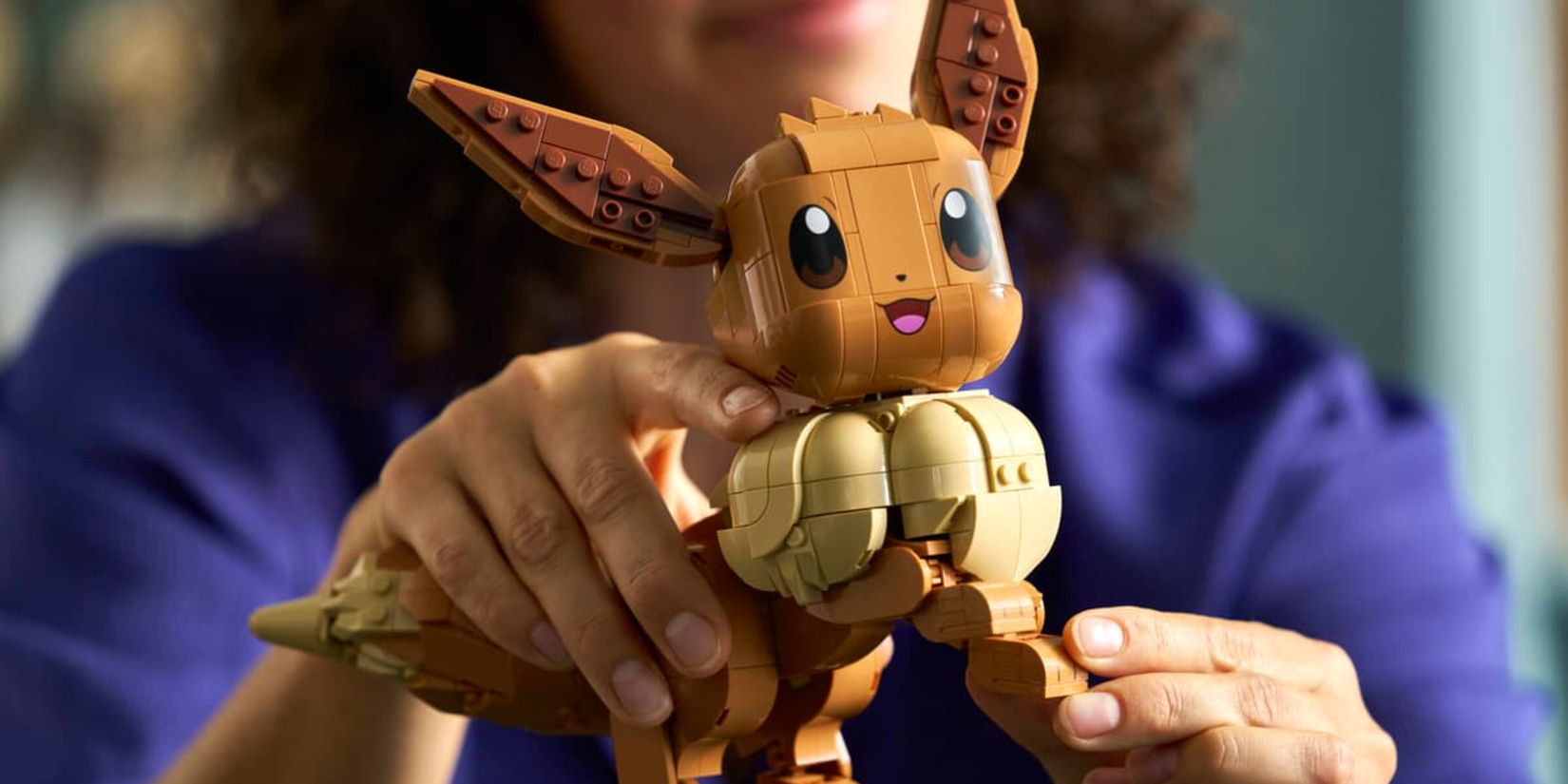 LEGO Eevee figure from Pokemon