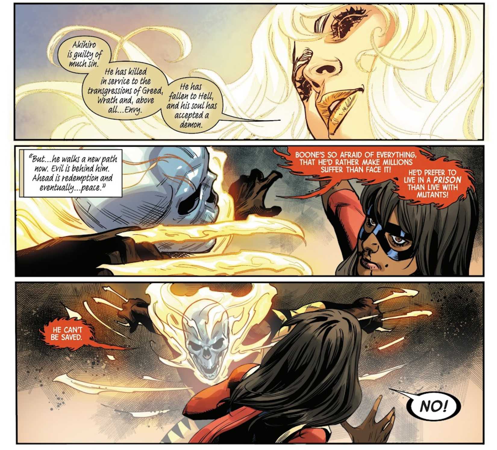 A LITERAL ANGEL CONFIRMS X-MEN'S HELLVERINE, AKA WOLVERINE'S SON AKIHIRO, WILL GET A HAPPY ENDING