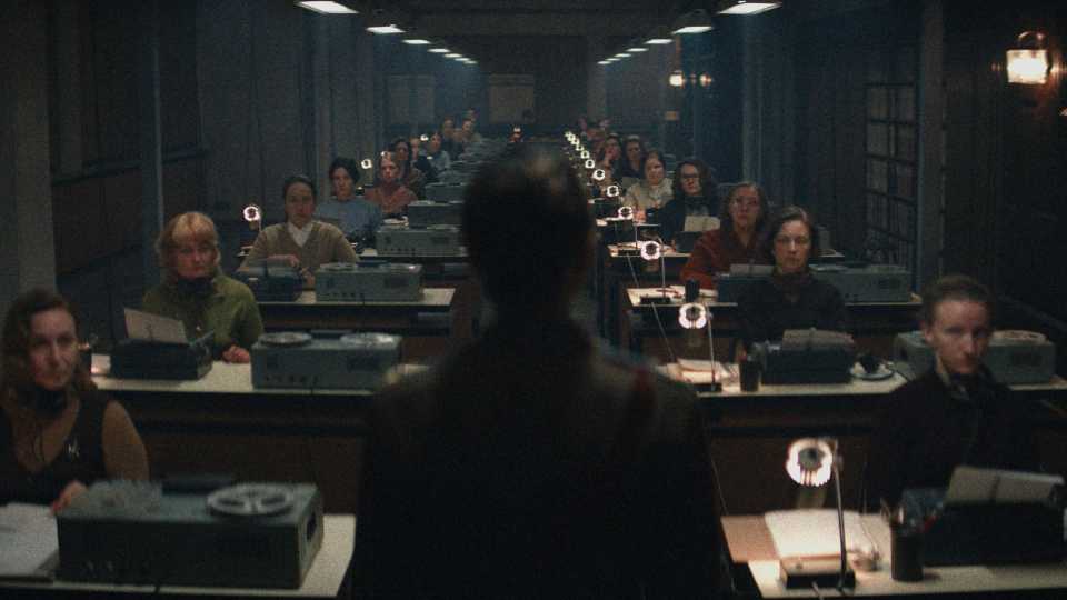 A Star City first look image shows a woman standing in front of a group of Soviets