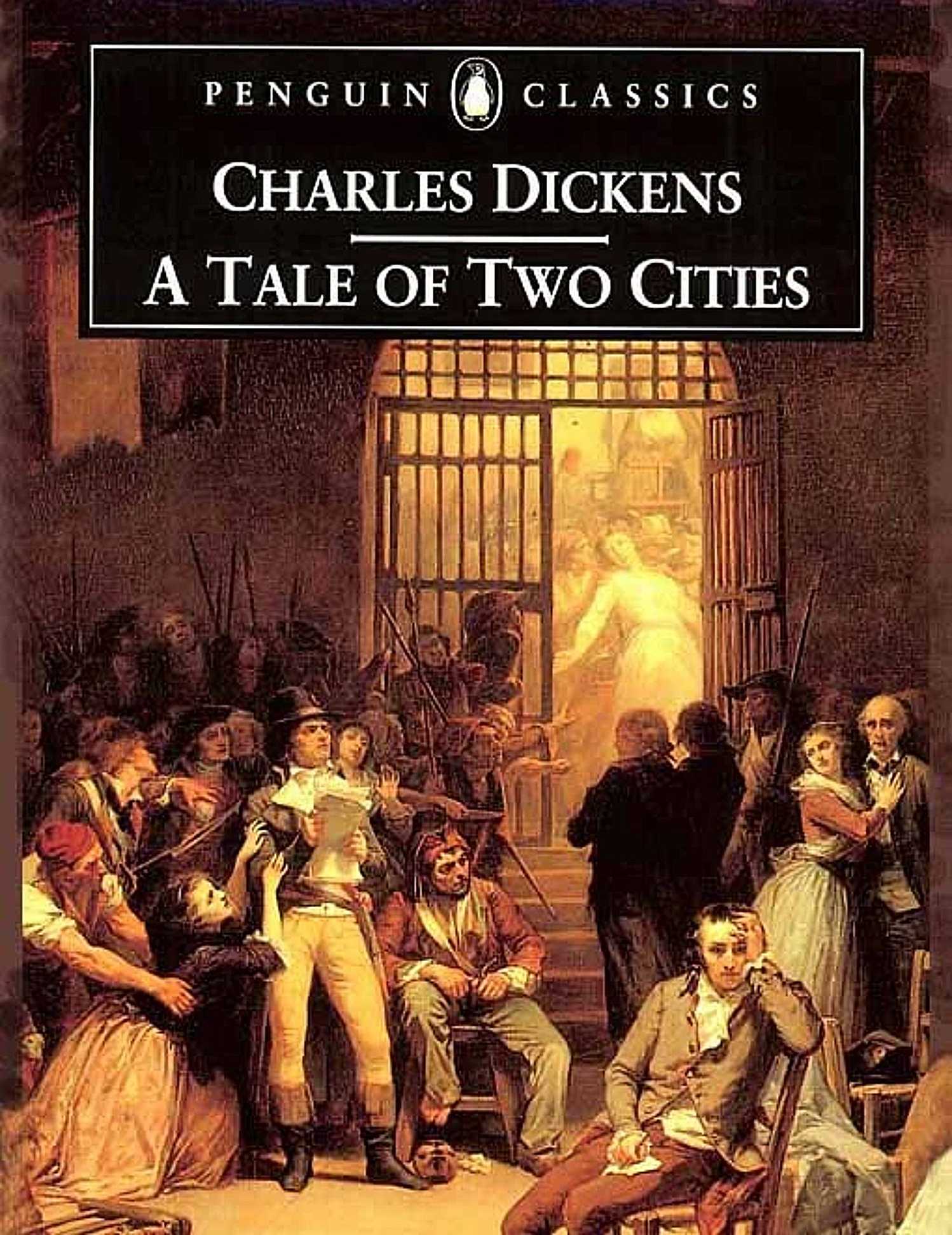 A Tale of Two Cities Penguin classics book cover