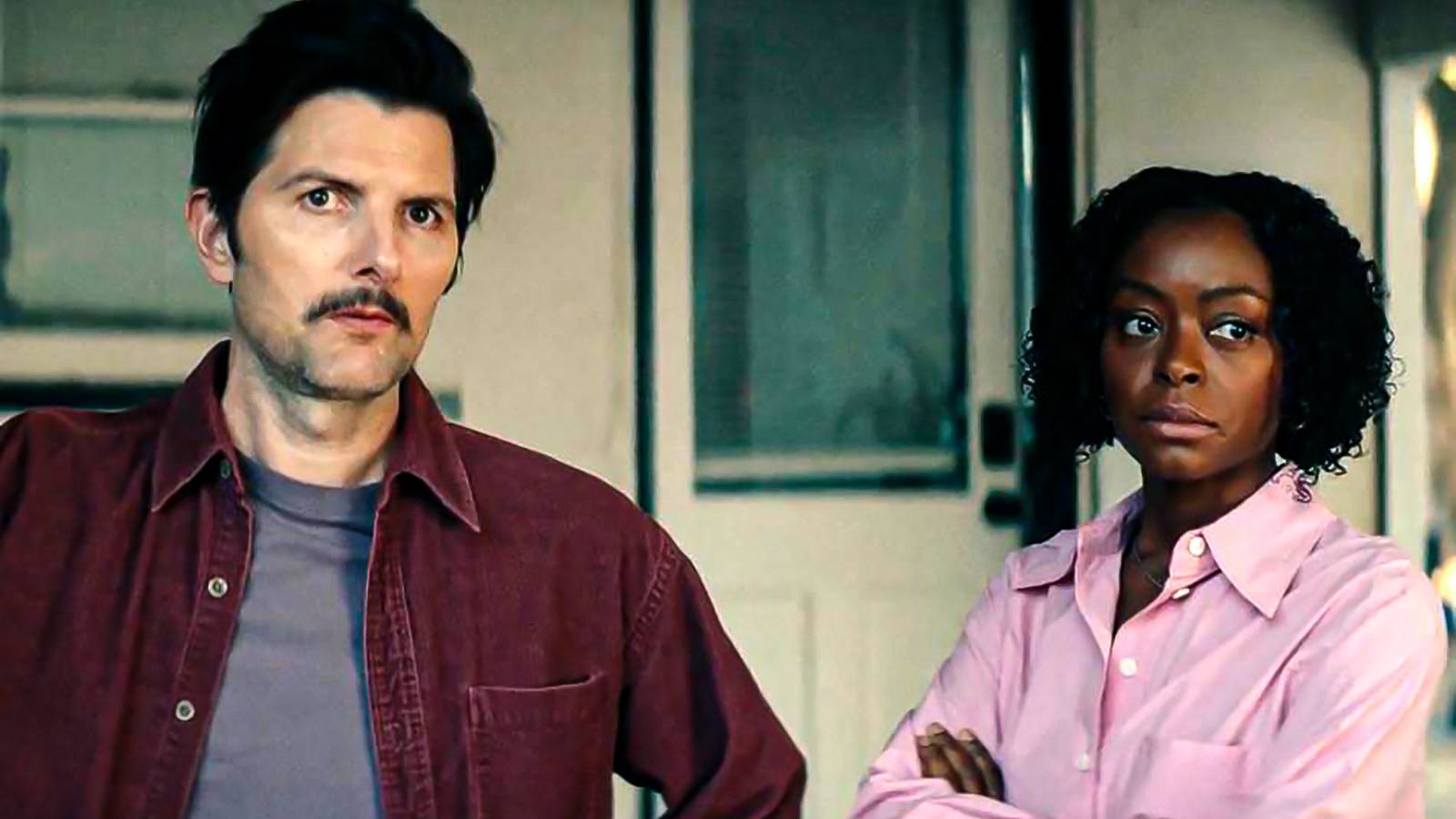 How Adam Scott & Danielle Deadwyler's New Sci-Fi Thriller Uses Their Past Roles Against Audiences, Teases The Saviors Director