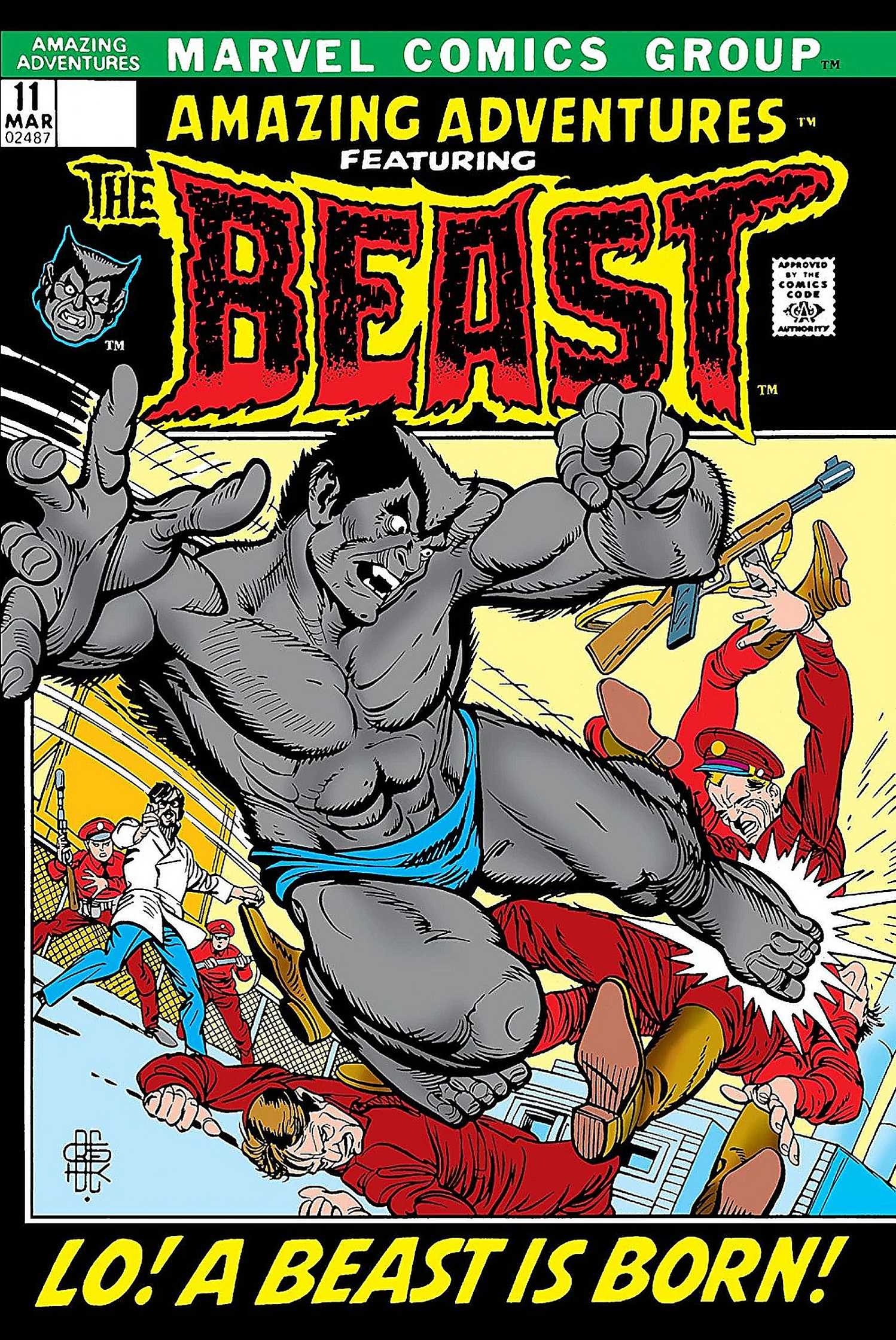 59 Years Later, X-Men’s First Big Costume Change Still Defines Marvel’s Mutant Heroes 2 Amazing Adventures #11, Beast debuts his grey fur