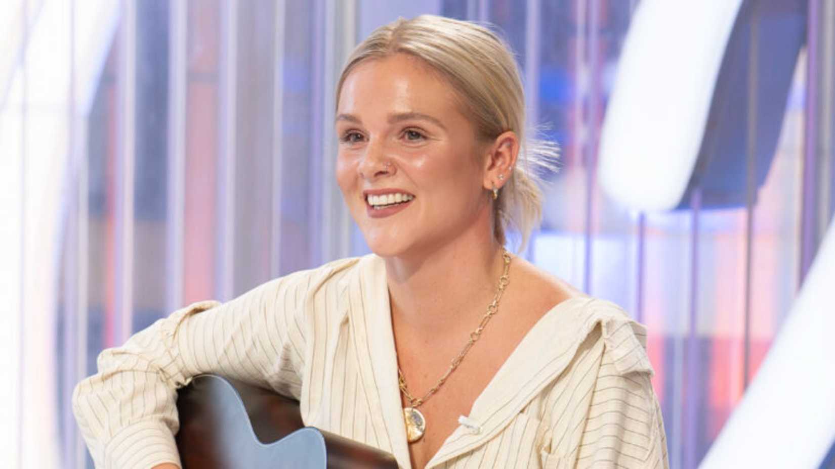 American Idol Season 24 Contestant Kyndal Inskeep Smiling At Her Audition