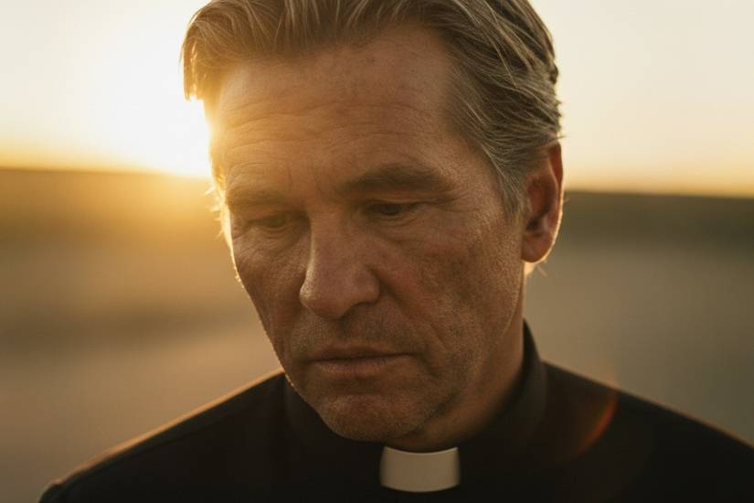 Val Kilmer em imagem gerada por IA para o filme As Deep as the Grave