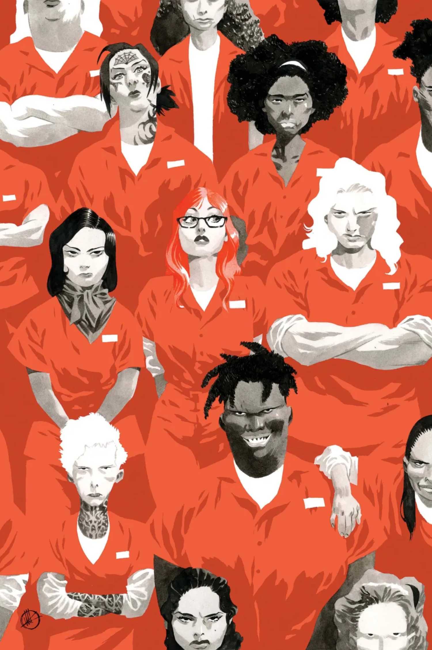 BATGIRL'S BARBARA GORDON IN A SUPERMAX PRISON