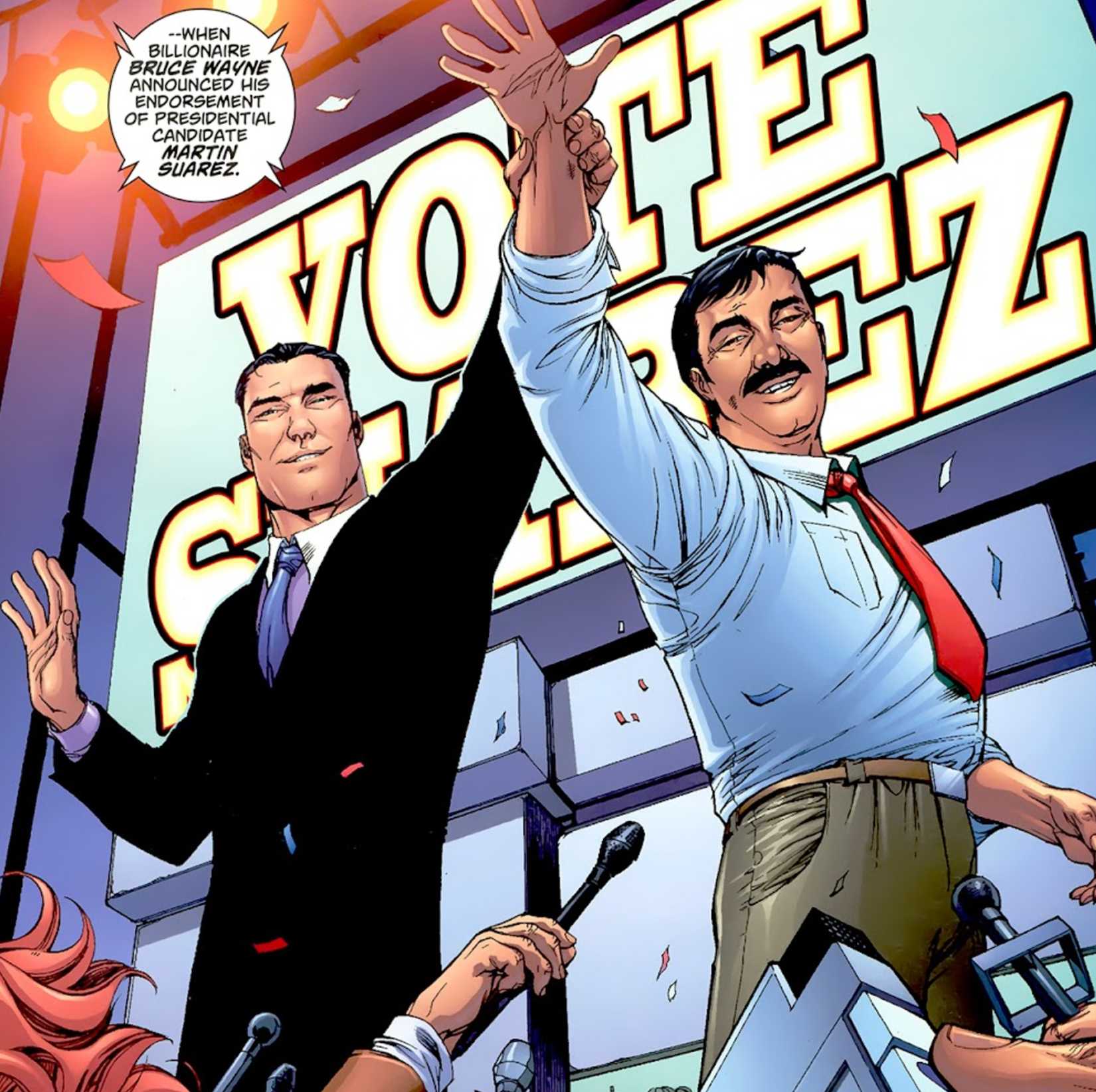 Are Superman, Batman and Wonder Woman Democrat or Republican? DC's Official Answer 13 batman backs a political candidate