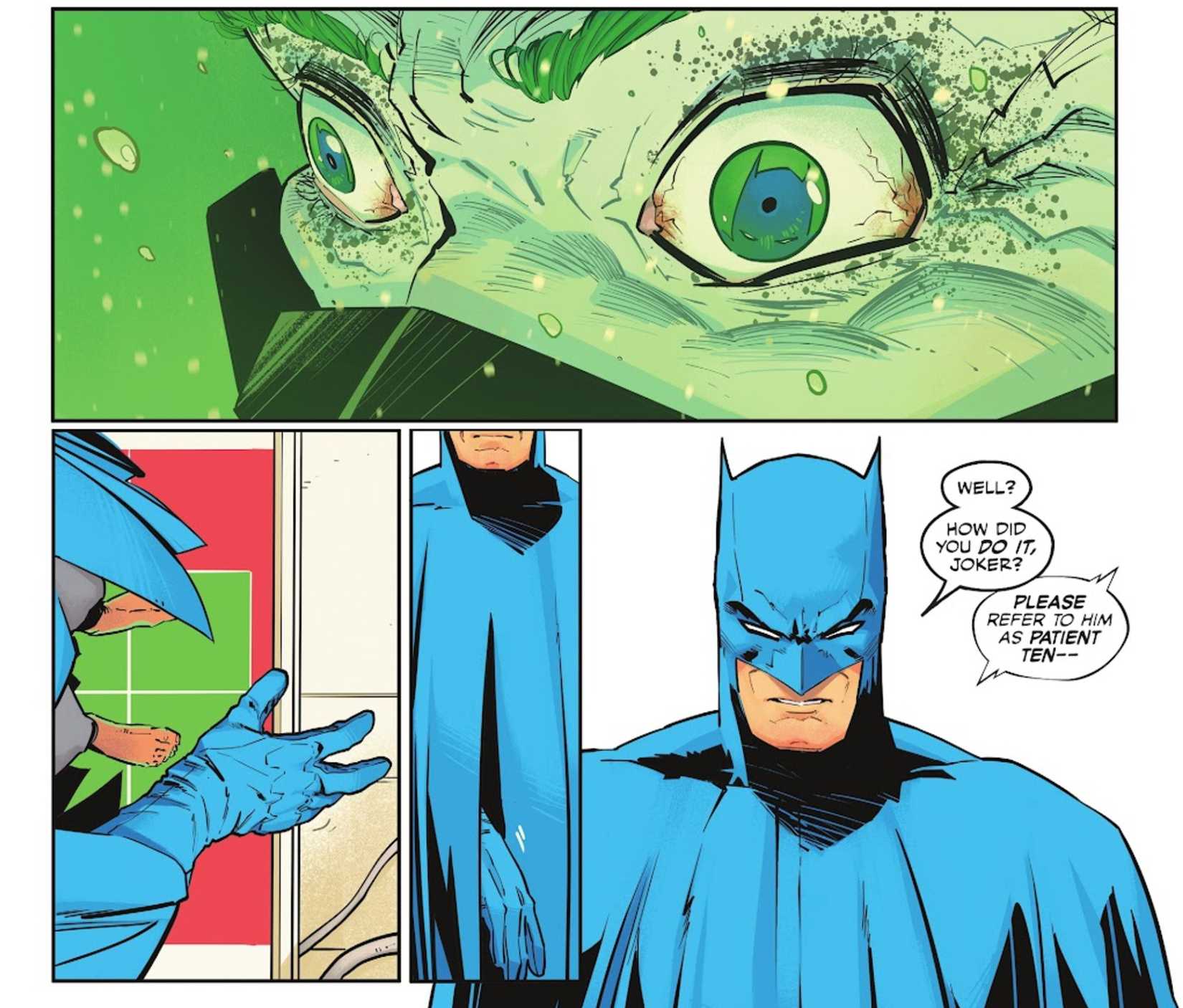 batman refuses to call joker patient ten