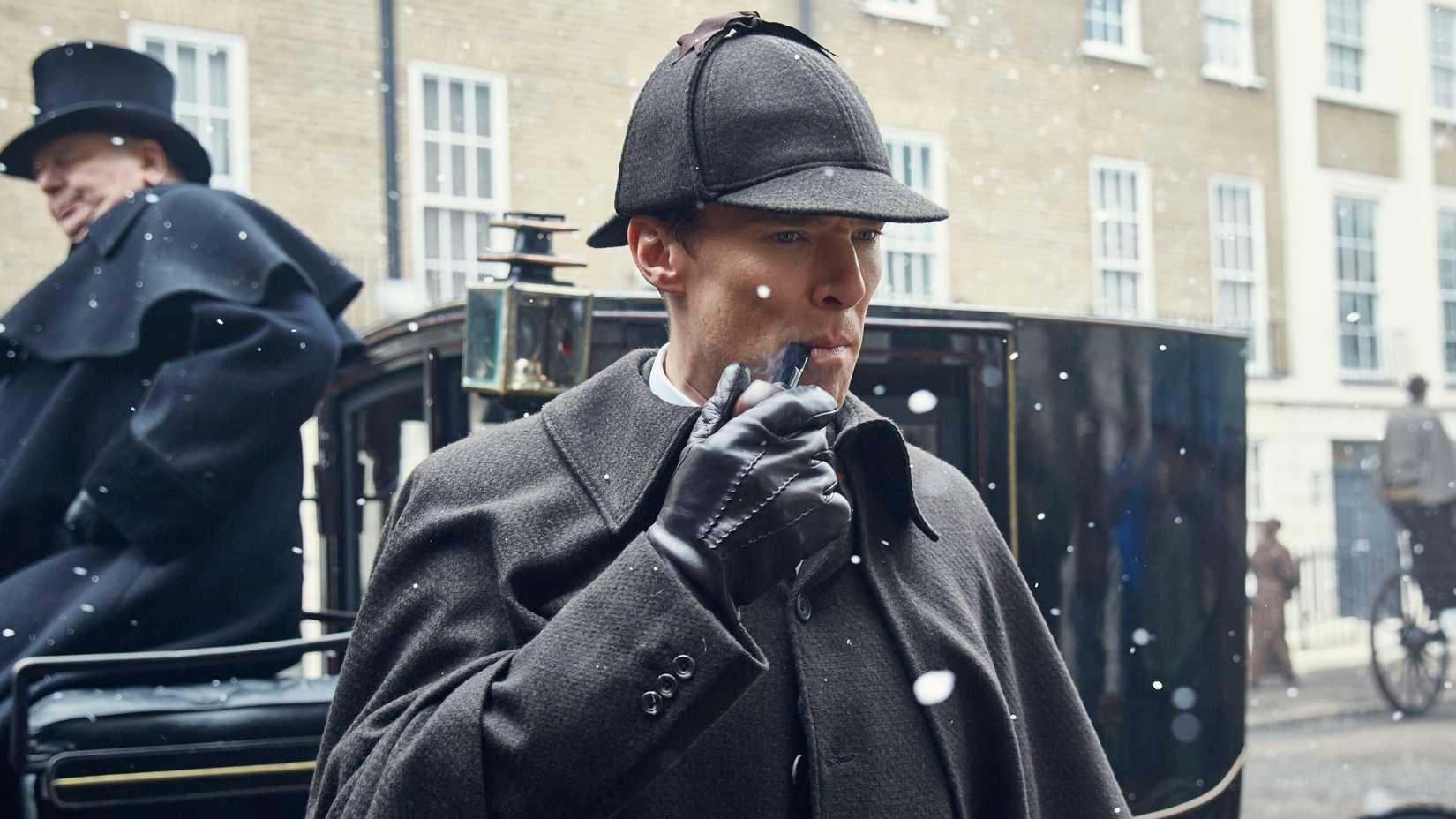 Benedict Cumberbatch plays Sherlock Holmes in 'The Abominable Bride'