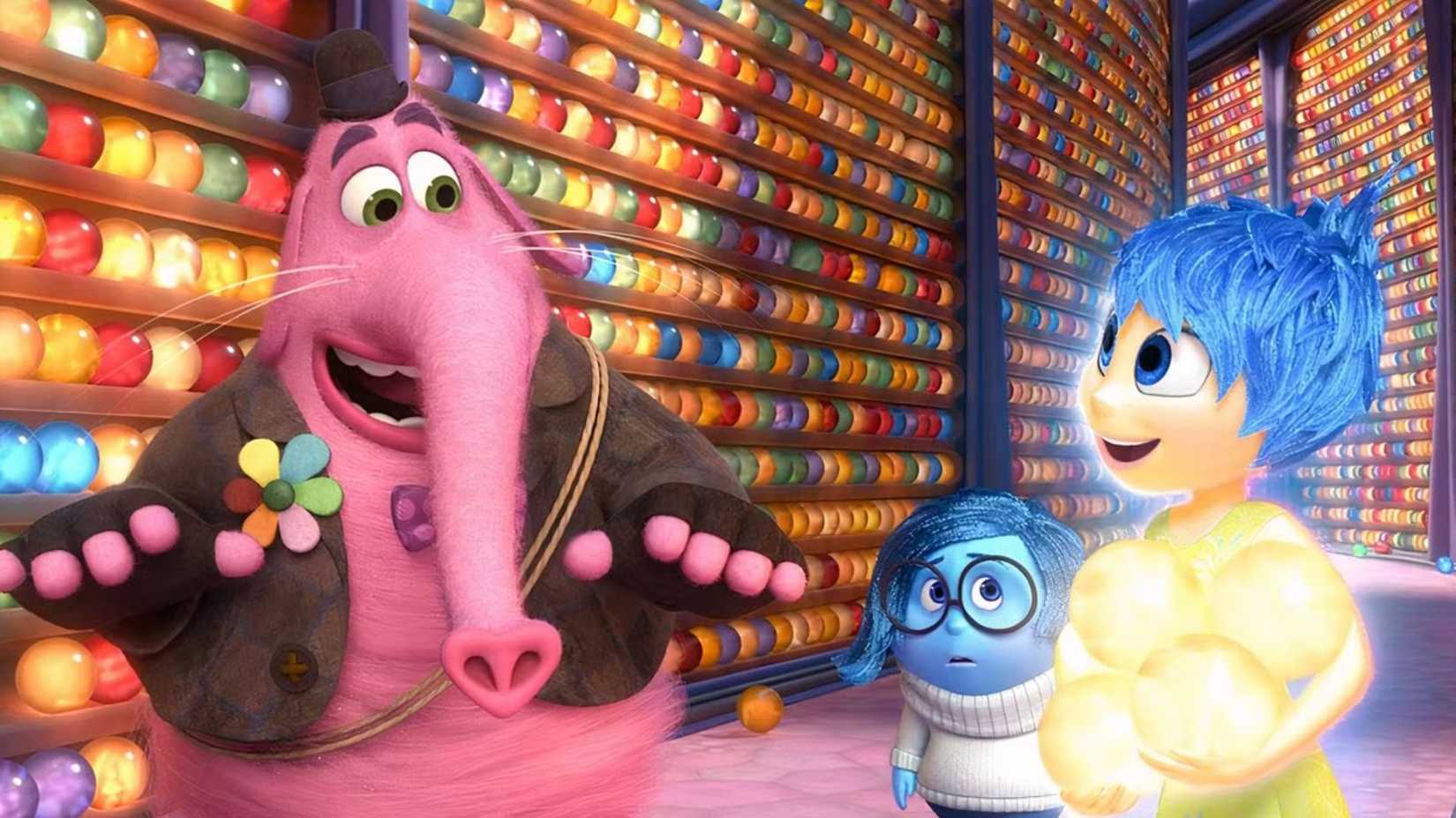 Bing Bong Joy and Sadness in Inside Out