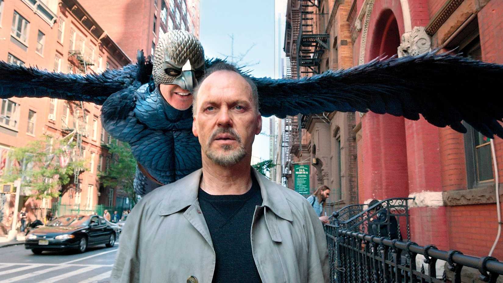 Michael Keaton como Riggan Thomson em Birdman