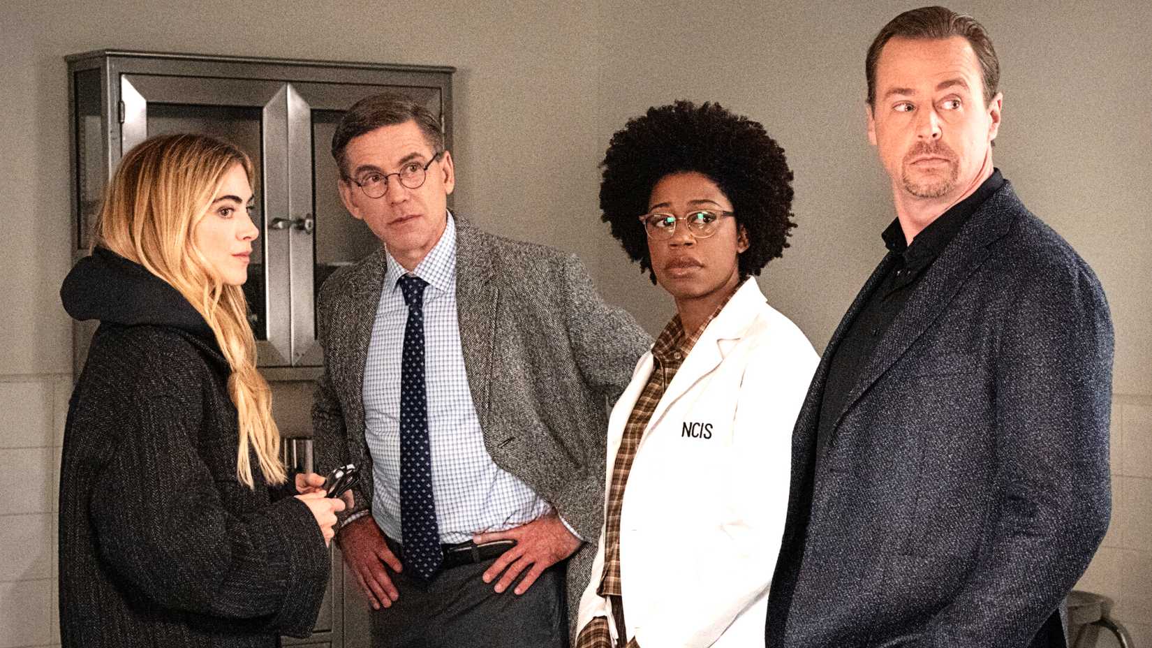 Bishop, Palmer, Kasie, and McGee in NCIS