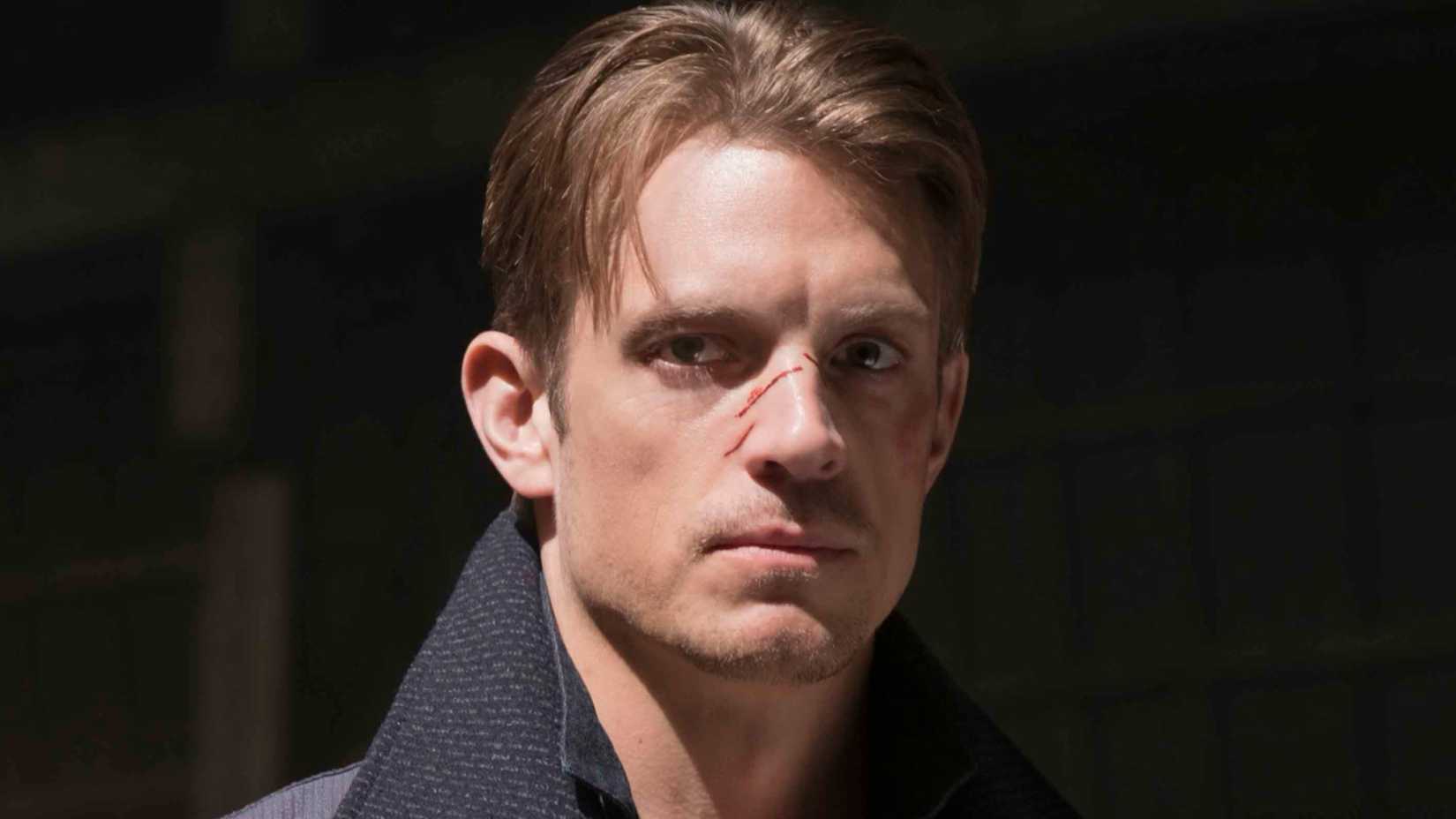 Joel Kinnaman as Takeshi Kovacs in Altered Carbon